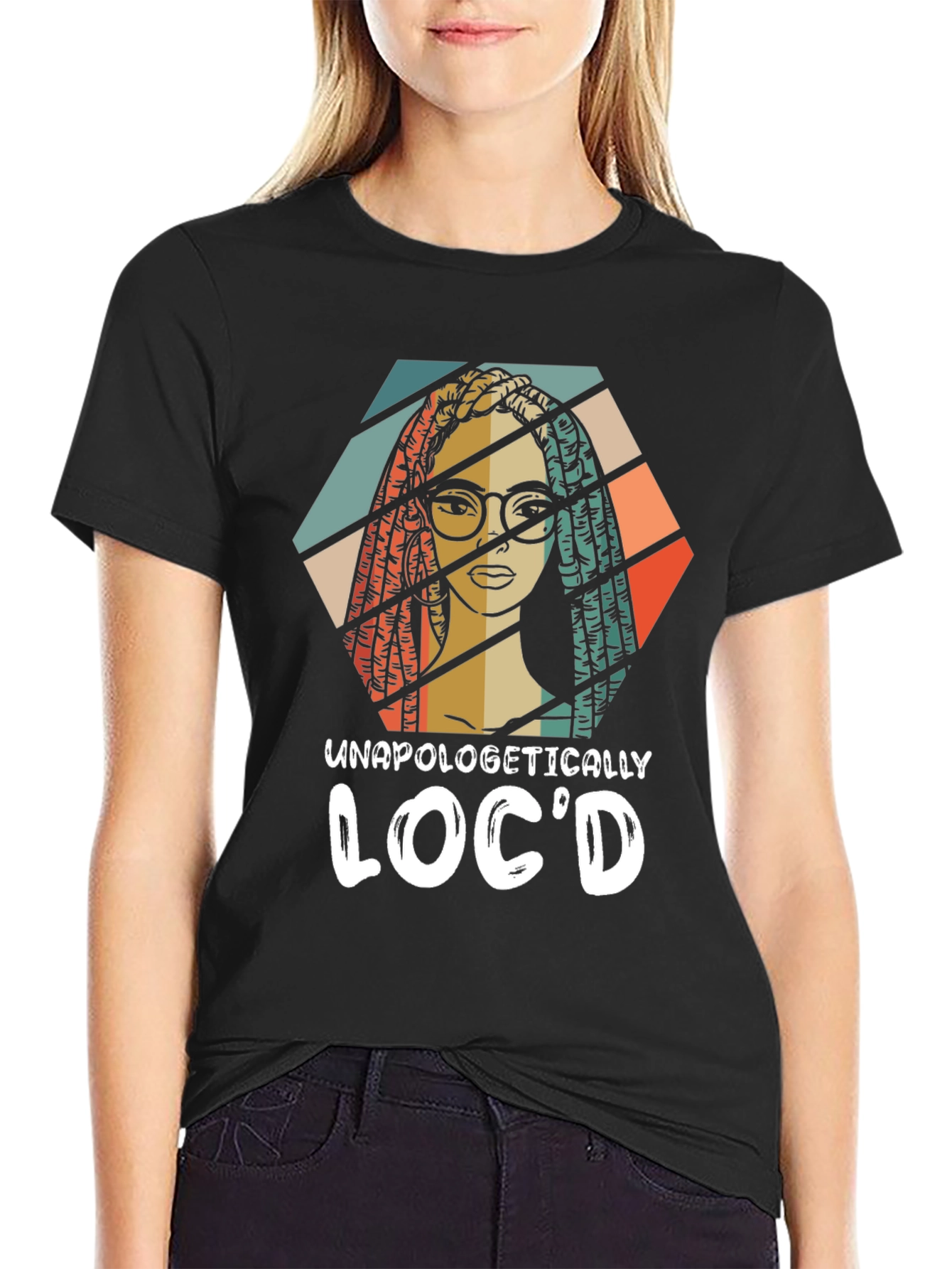 Unapologetically Locd Black T-Shirt