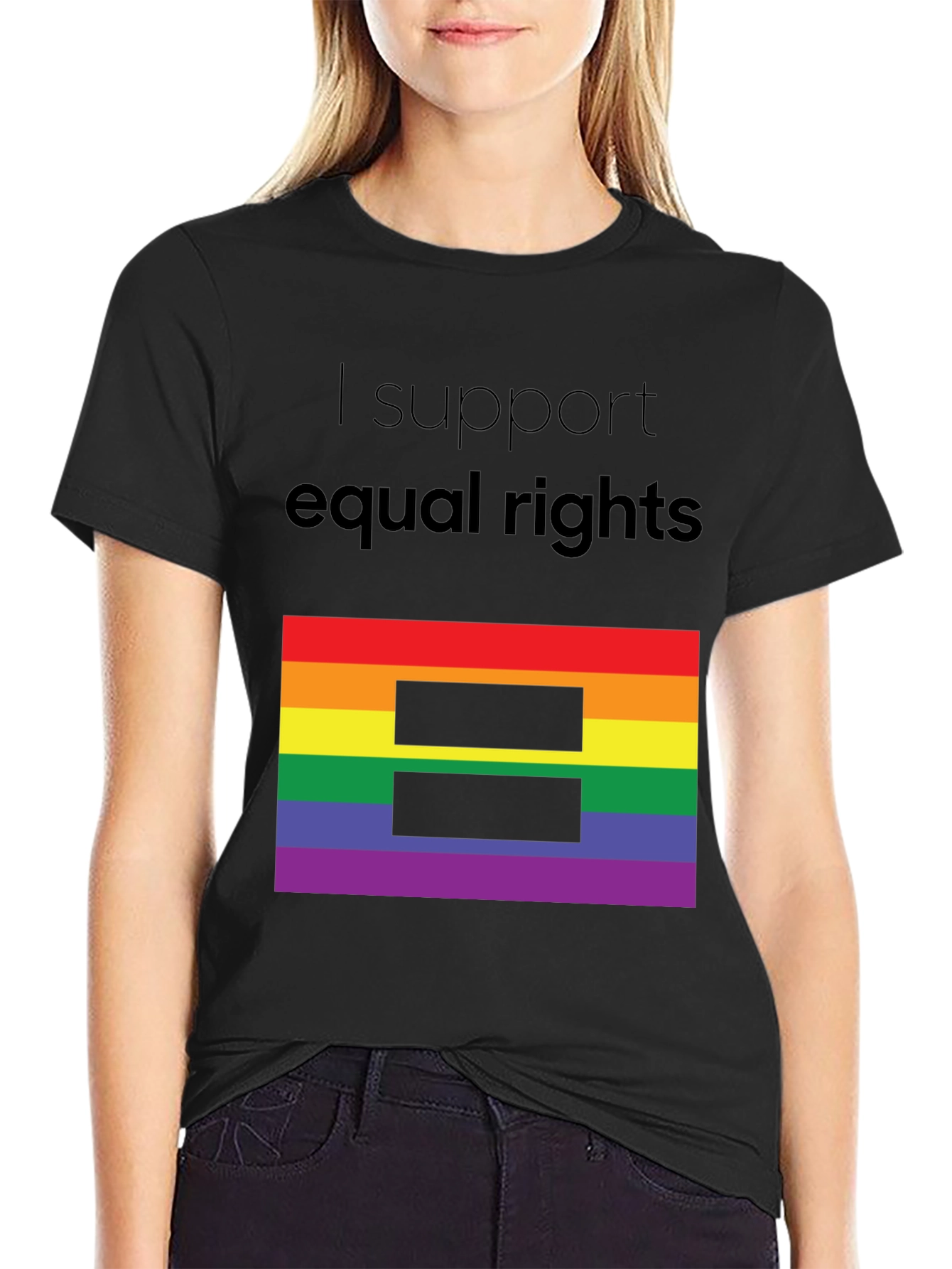 Equality T-Shirt LGBTQ+ Pride Tee Equal Rights Apparel