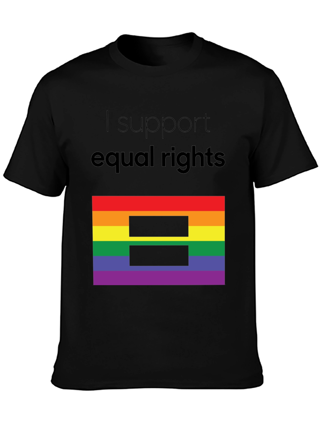 Equality T-Shirt LGBTQ+ Pride Tee Equal Rights Apparel