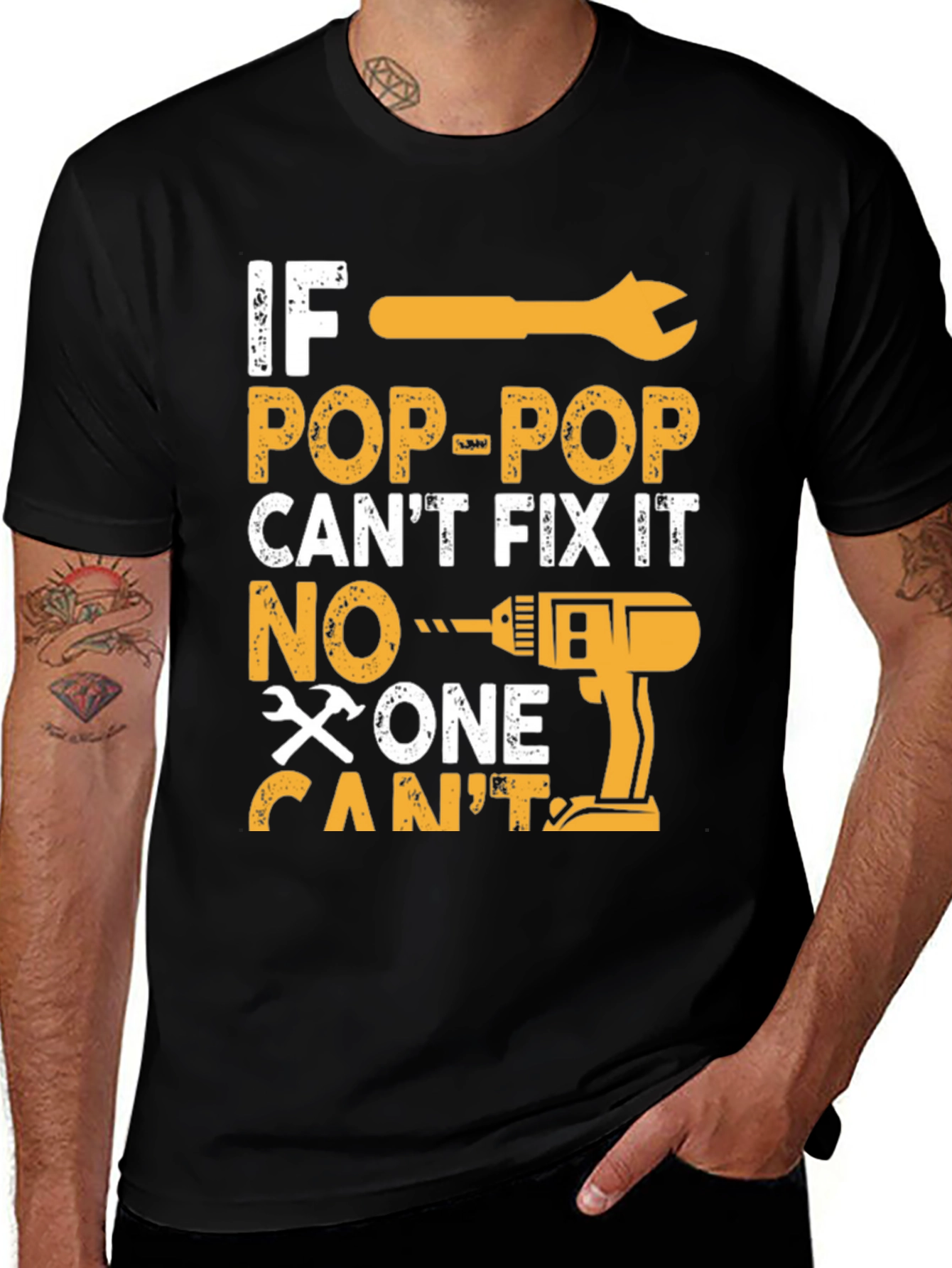 If Pop-Pop Cant Fix It T-Shirt