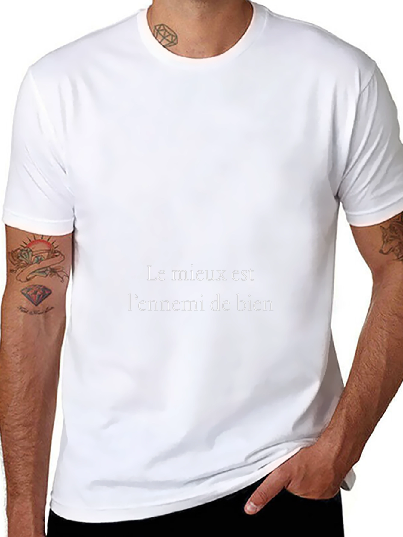 Le Mieux Est Lennemi de Bien T-Shirt