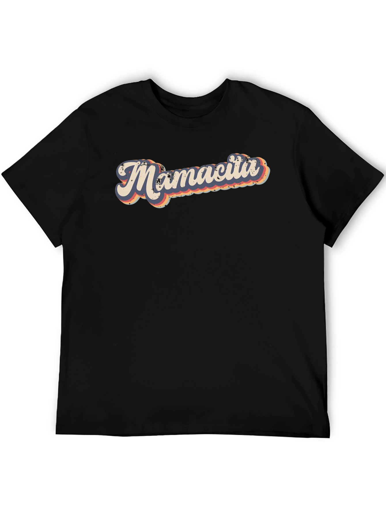 Retro Mamacita Graphic T-Shirt - Black