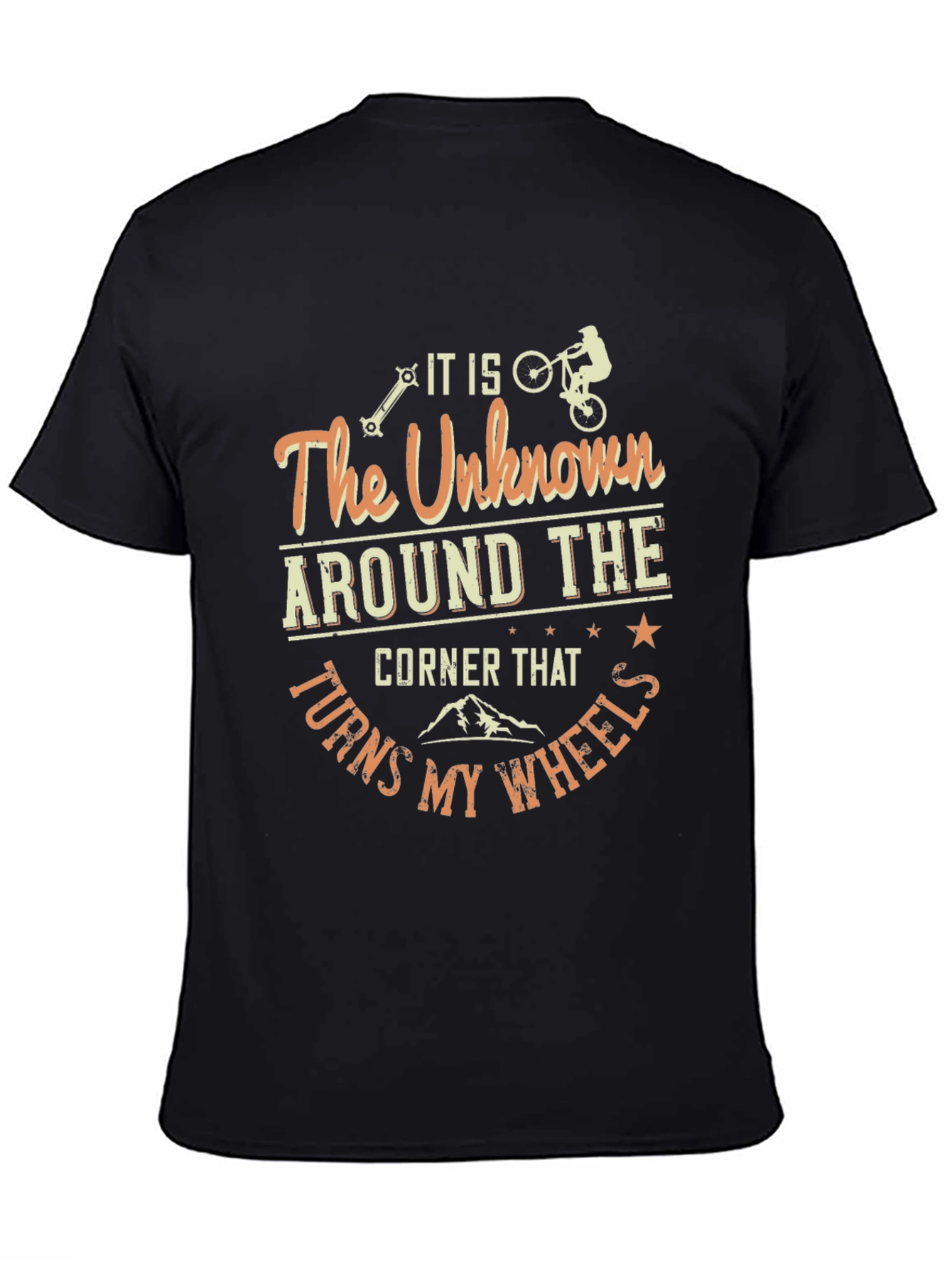 The Unknown Mountain Bike Graphic Tee