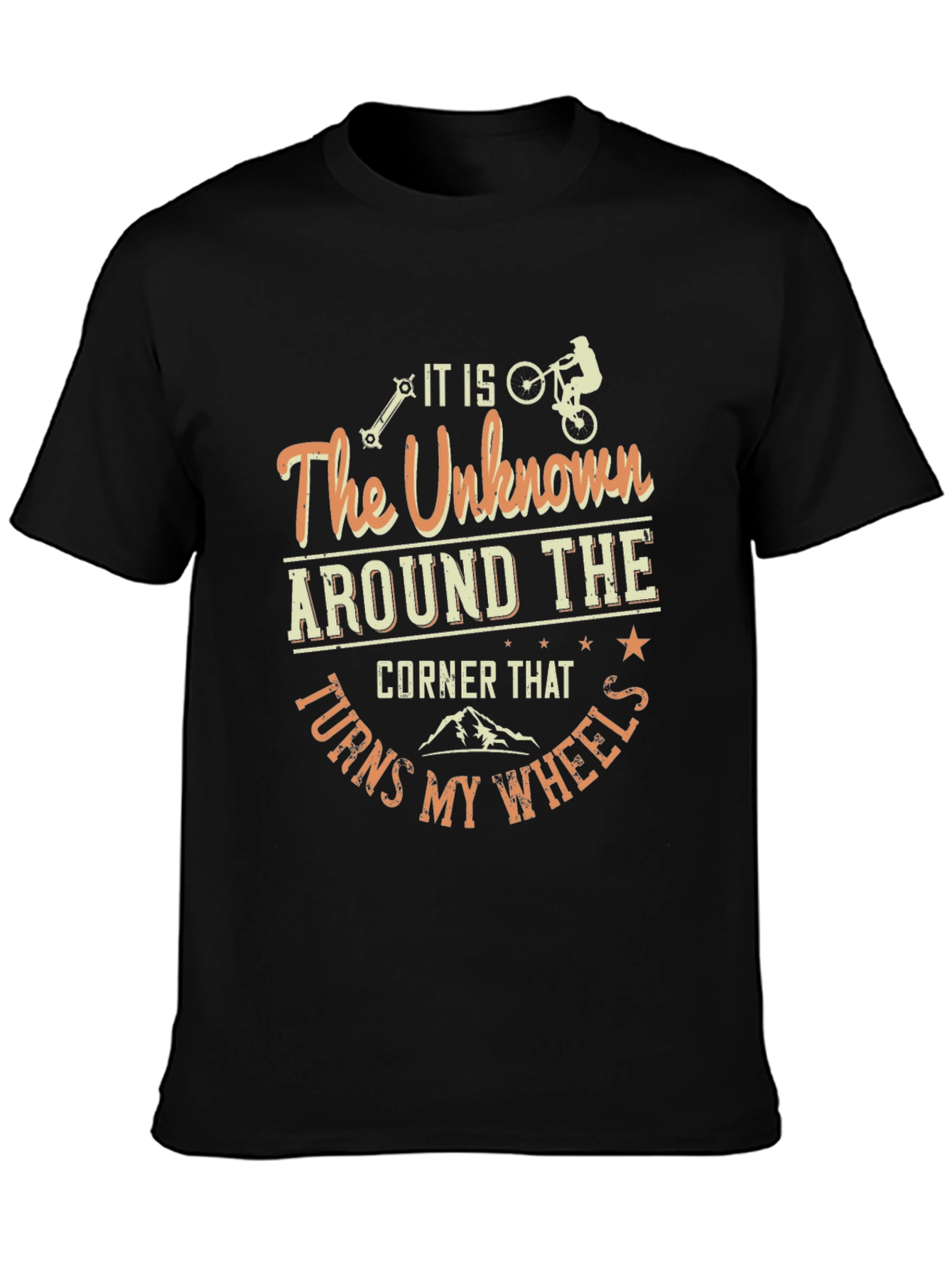 The Unknown Mountain Bike Graphic Tee