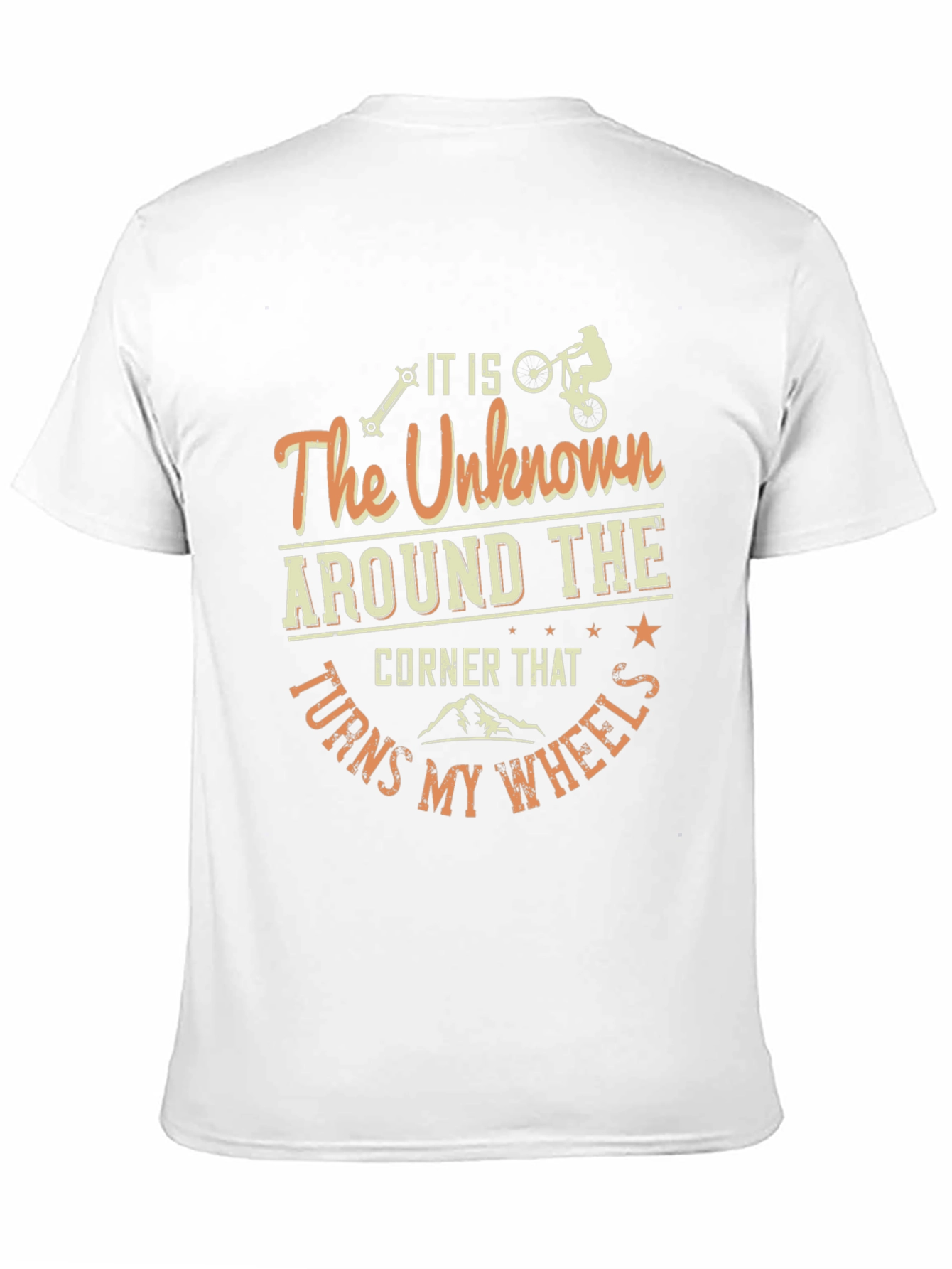 The Unknown Mountain Bike Graphic Tee