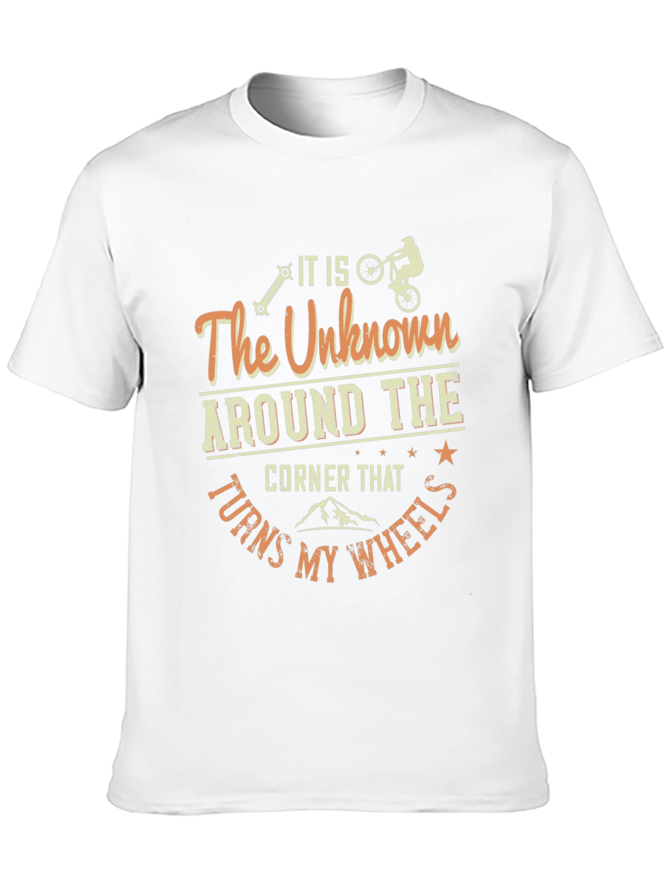 The Unknown Mountain Bike Graphic Tee