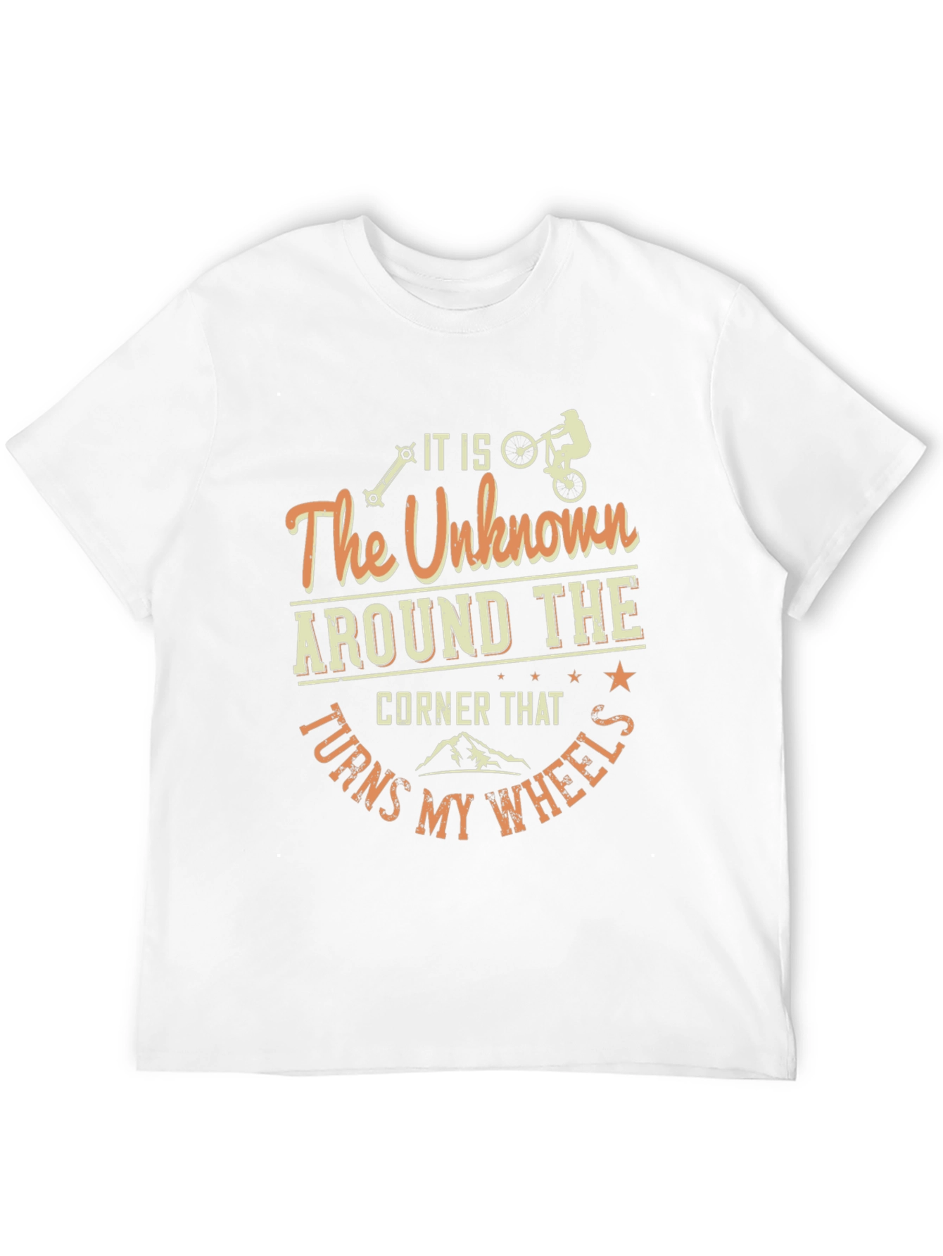 The Unknown Mountain Bike Graphic Tee