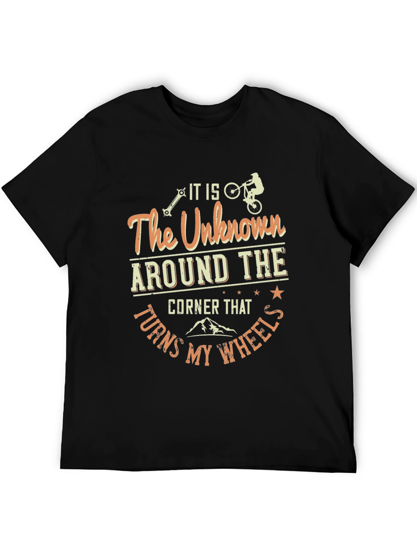 The Unknown Mountain Bike Graphic Tee