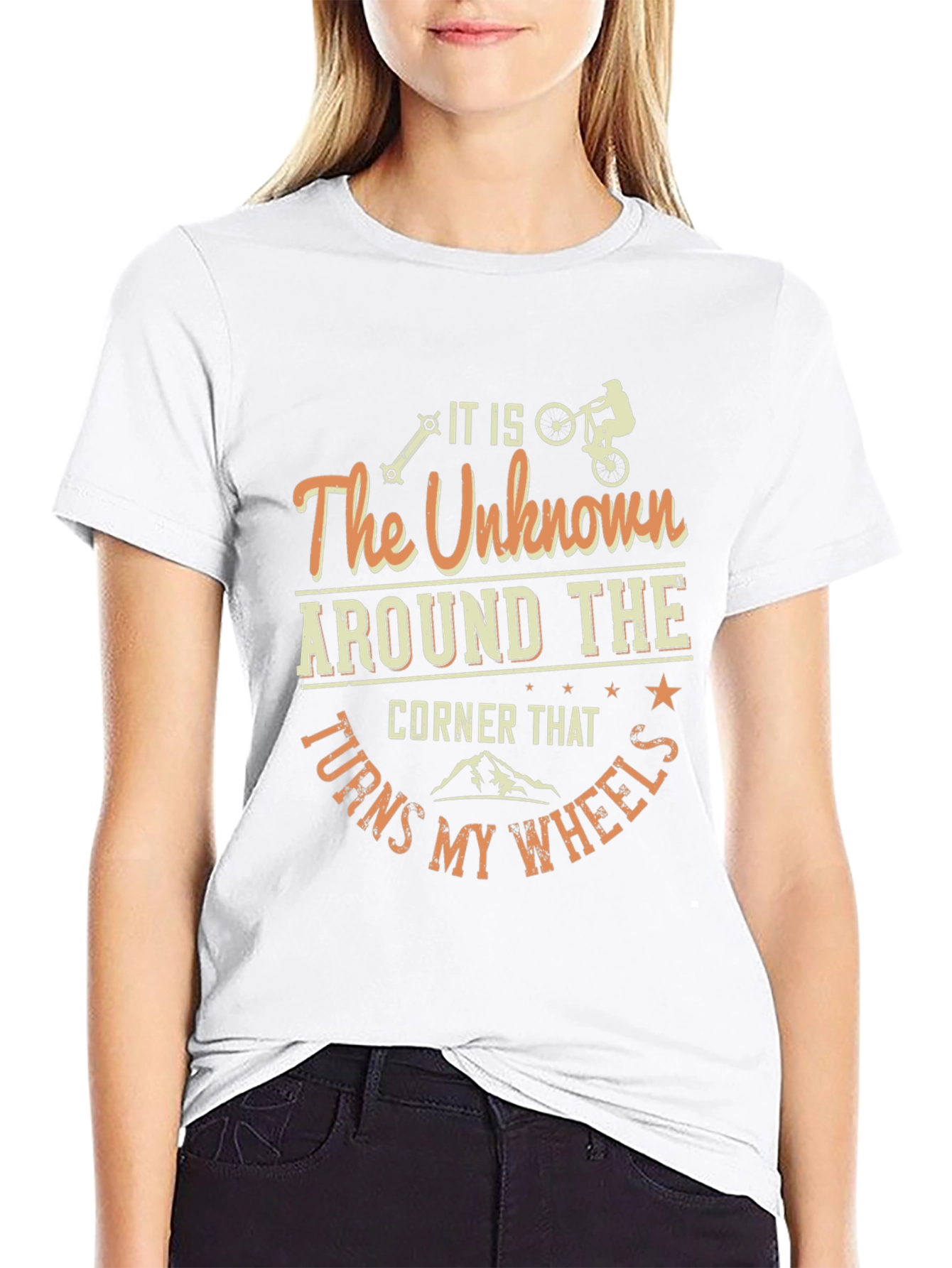 The Unknown Mountain Bike Graphic Tee