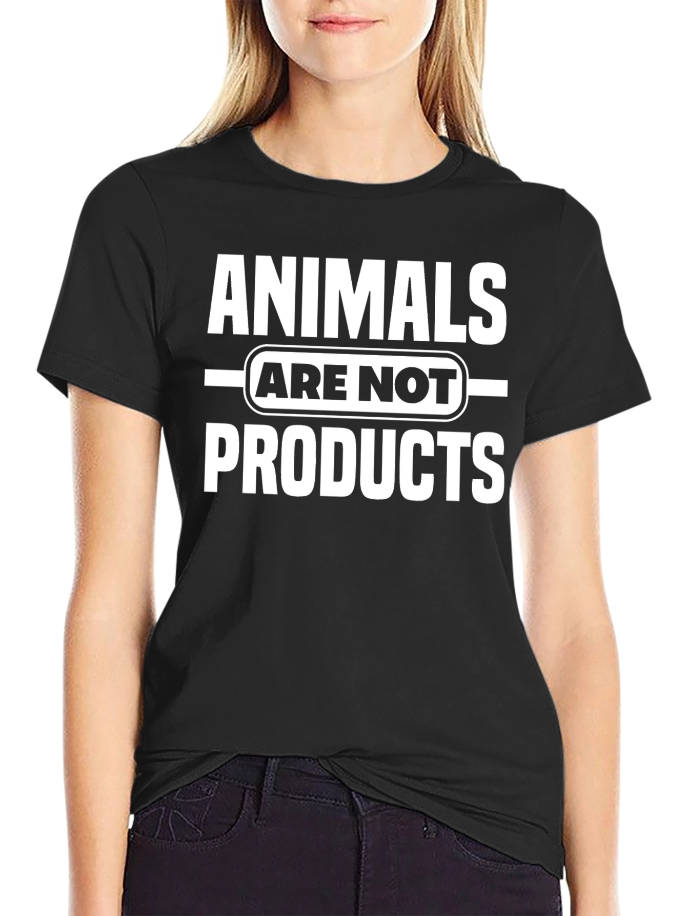 Animals Are Not Products Graphic Tee