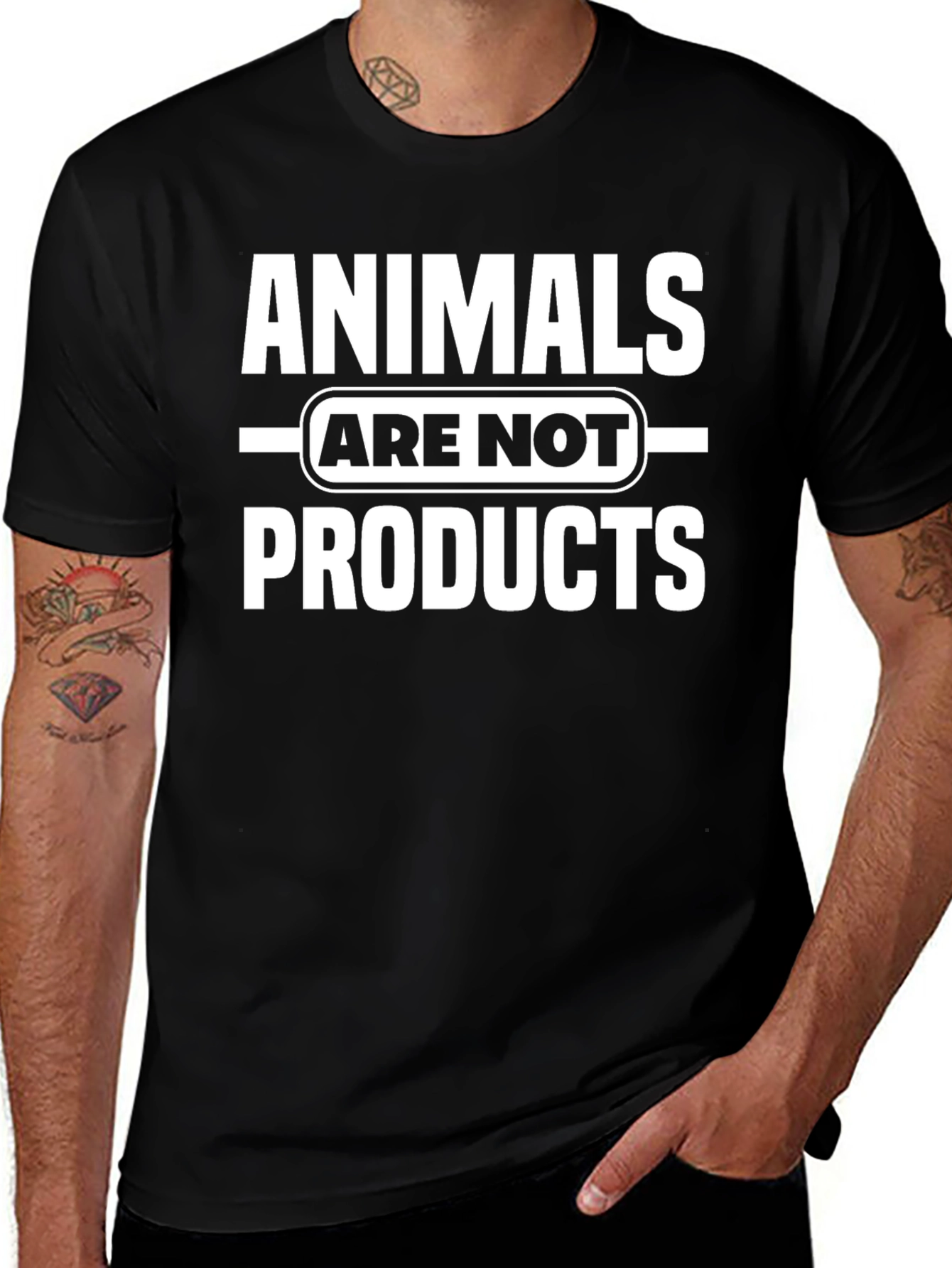 Animals Are Not Products Graphic Tee