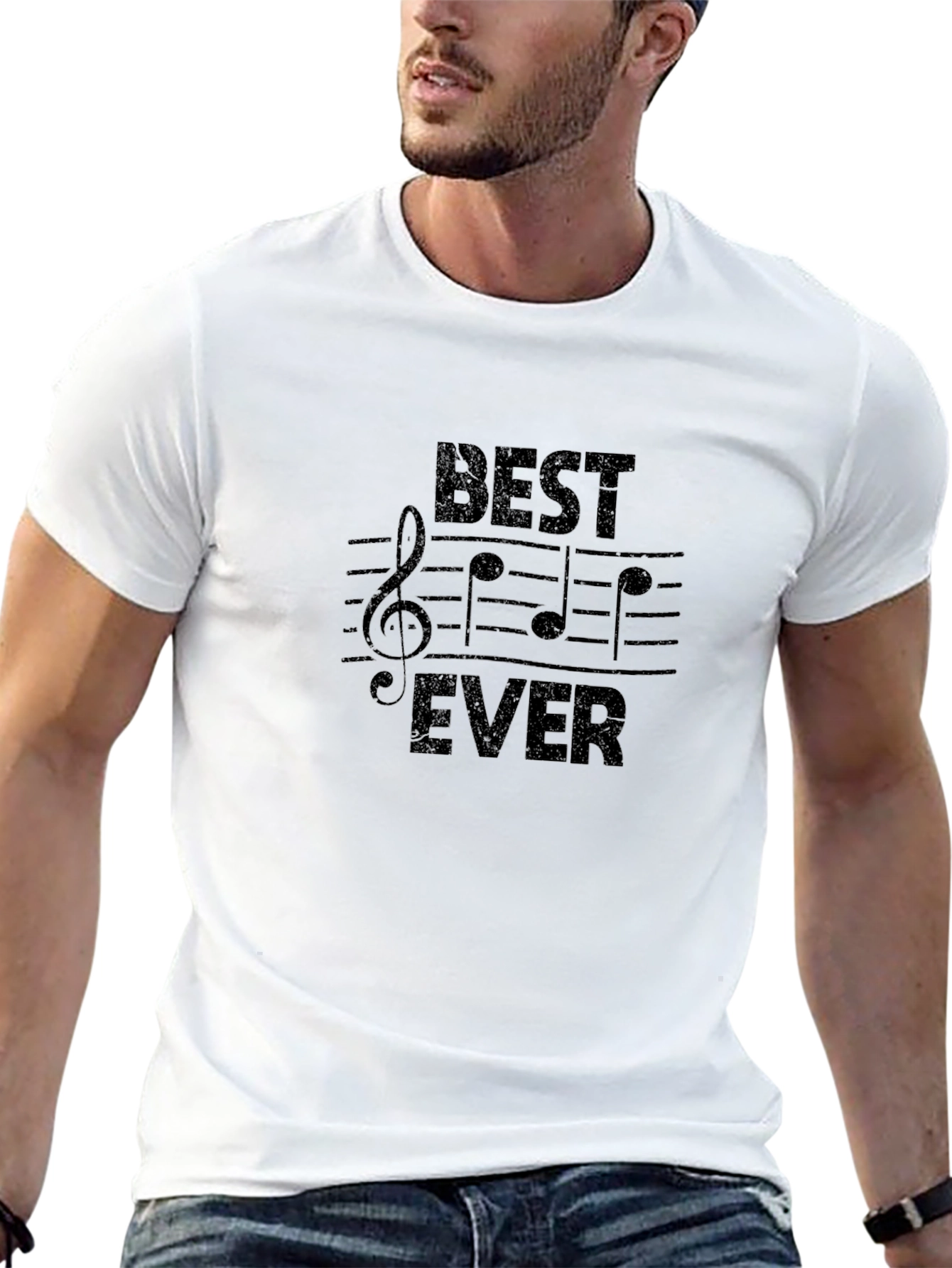 Best Ever Music T-Shirt - Unisex Black Tee