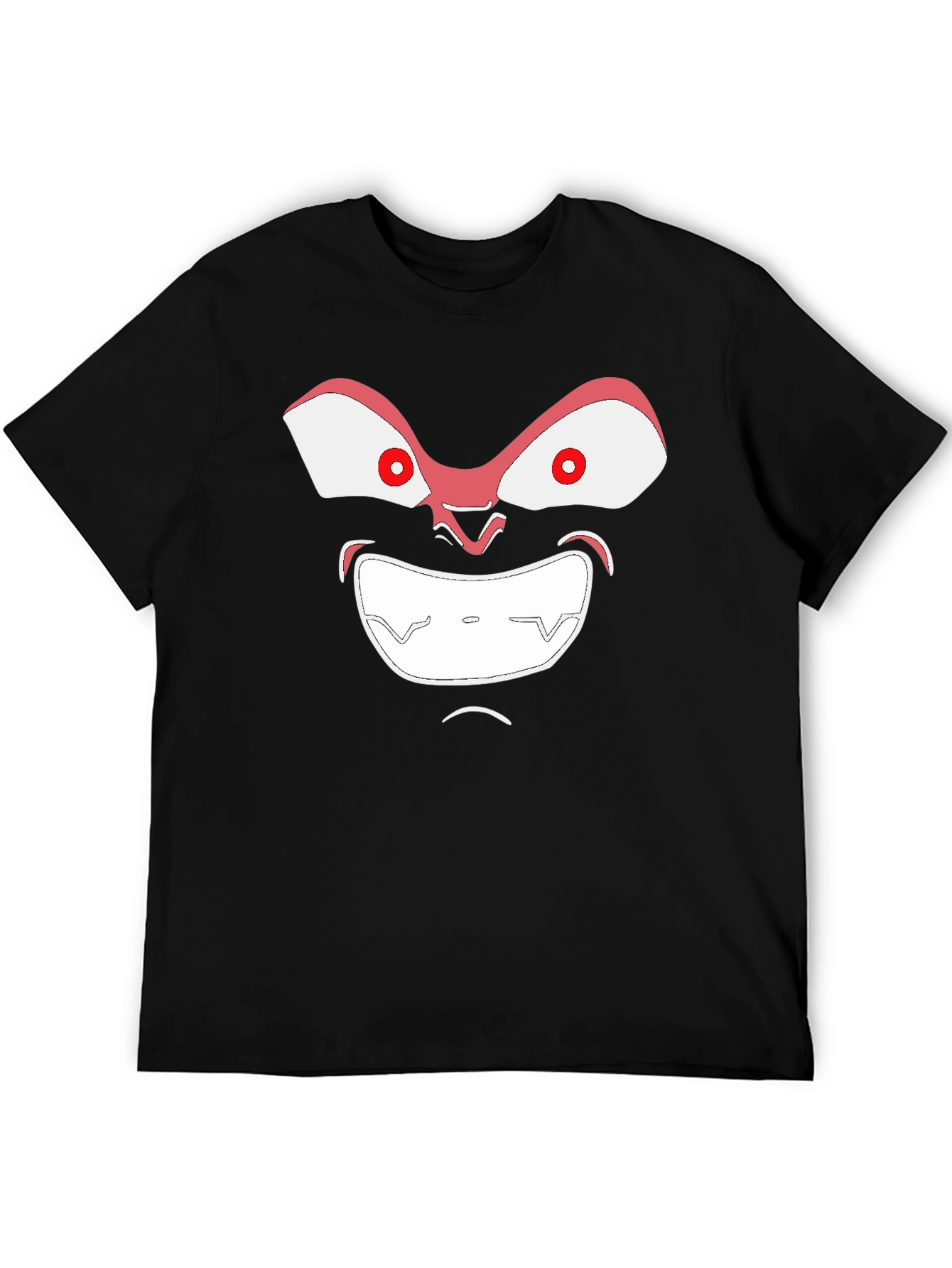 Mens Graphic T-Shirt - Funny Anime Face