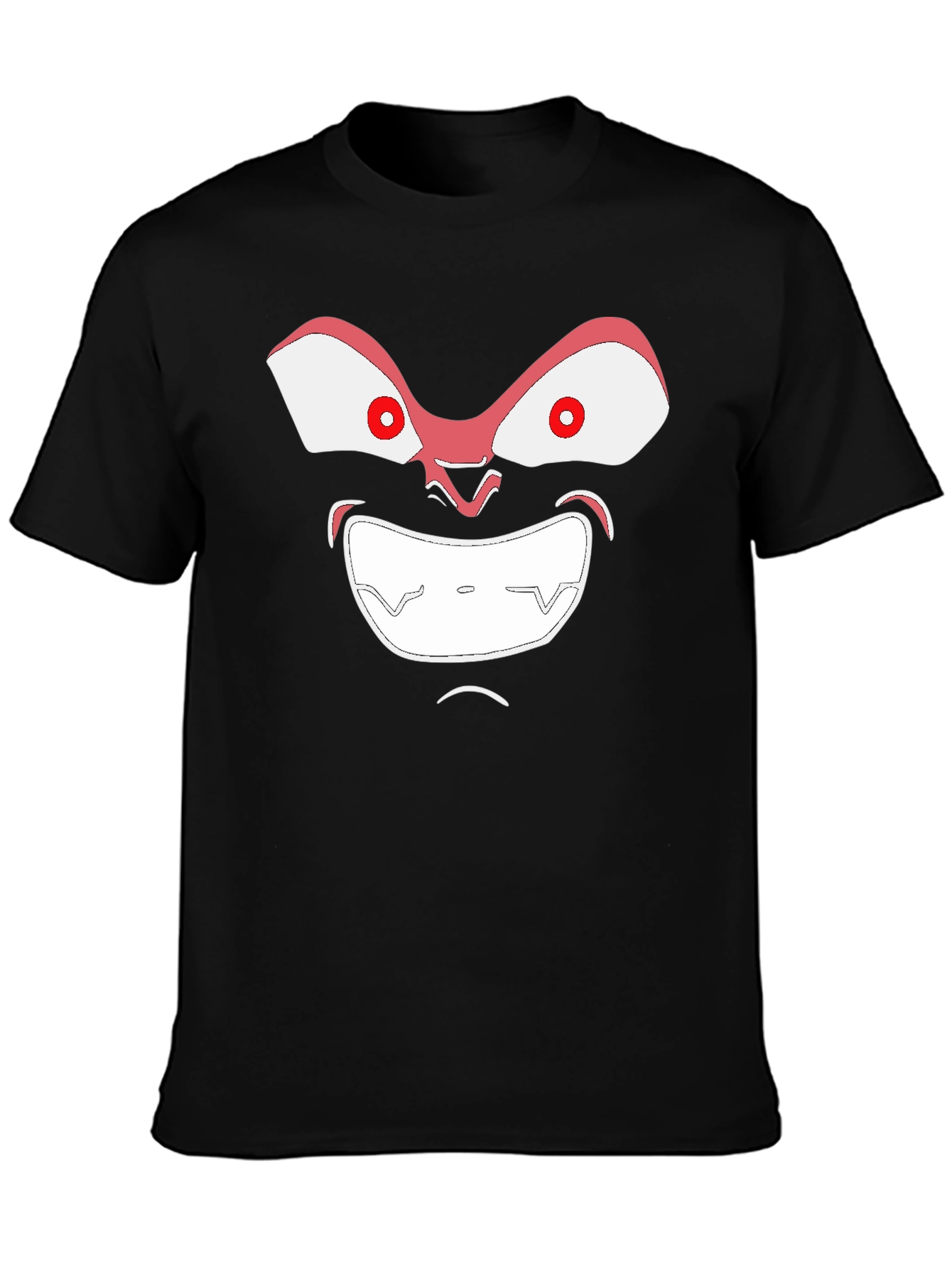 Mens Graphic T-Shirt - Funny Anime Face