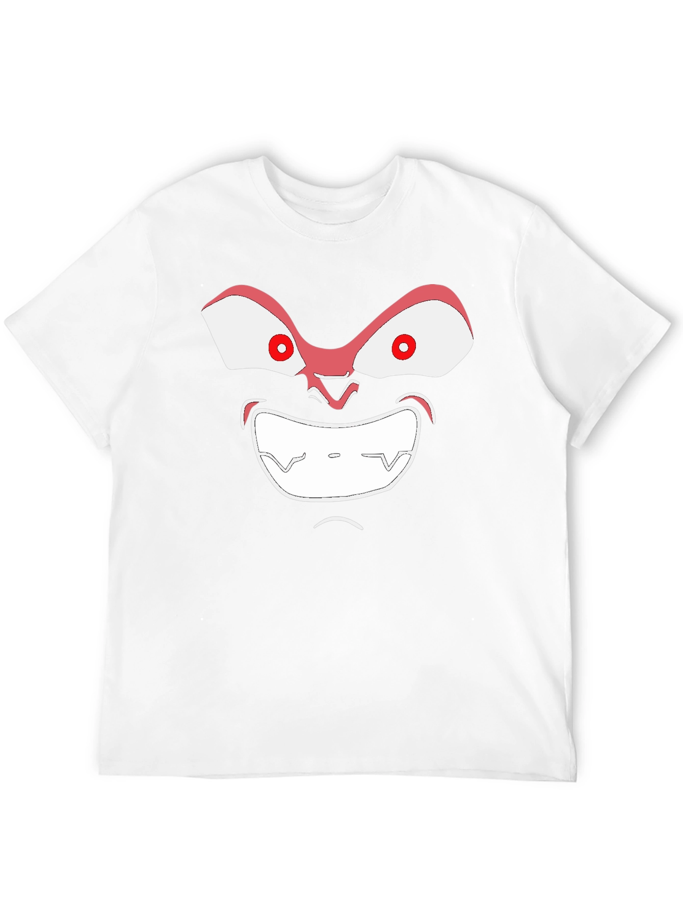Mens Graphic T-Shirt - Funny Anime Face
