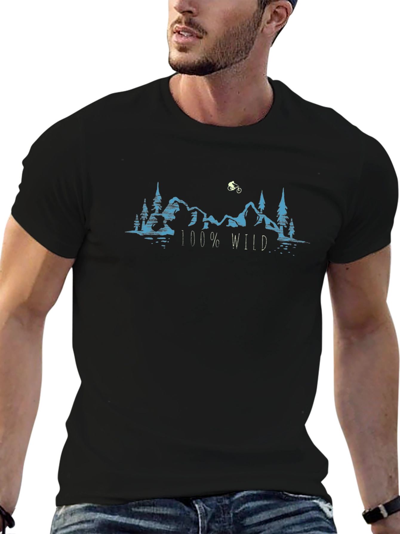 100% Wild Nature Graphic Tee