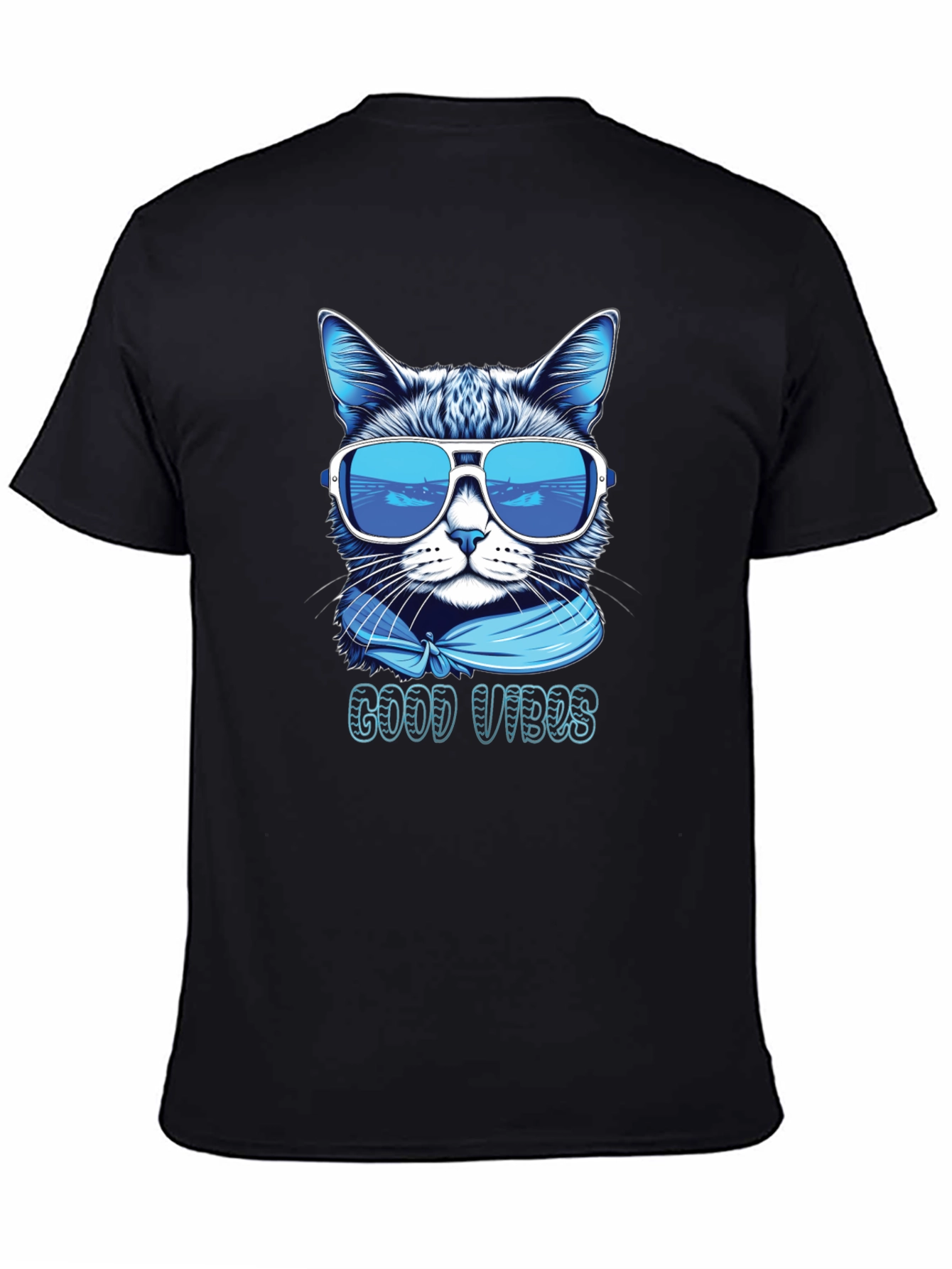 Cool Cat Good Vibes T-Shirt