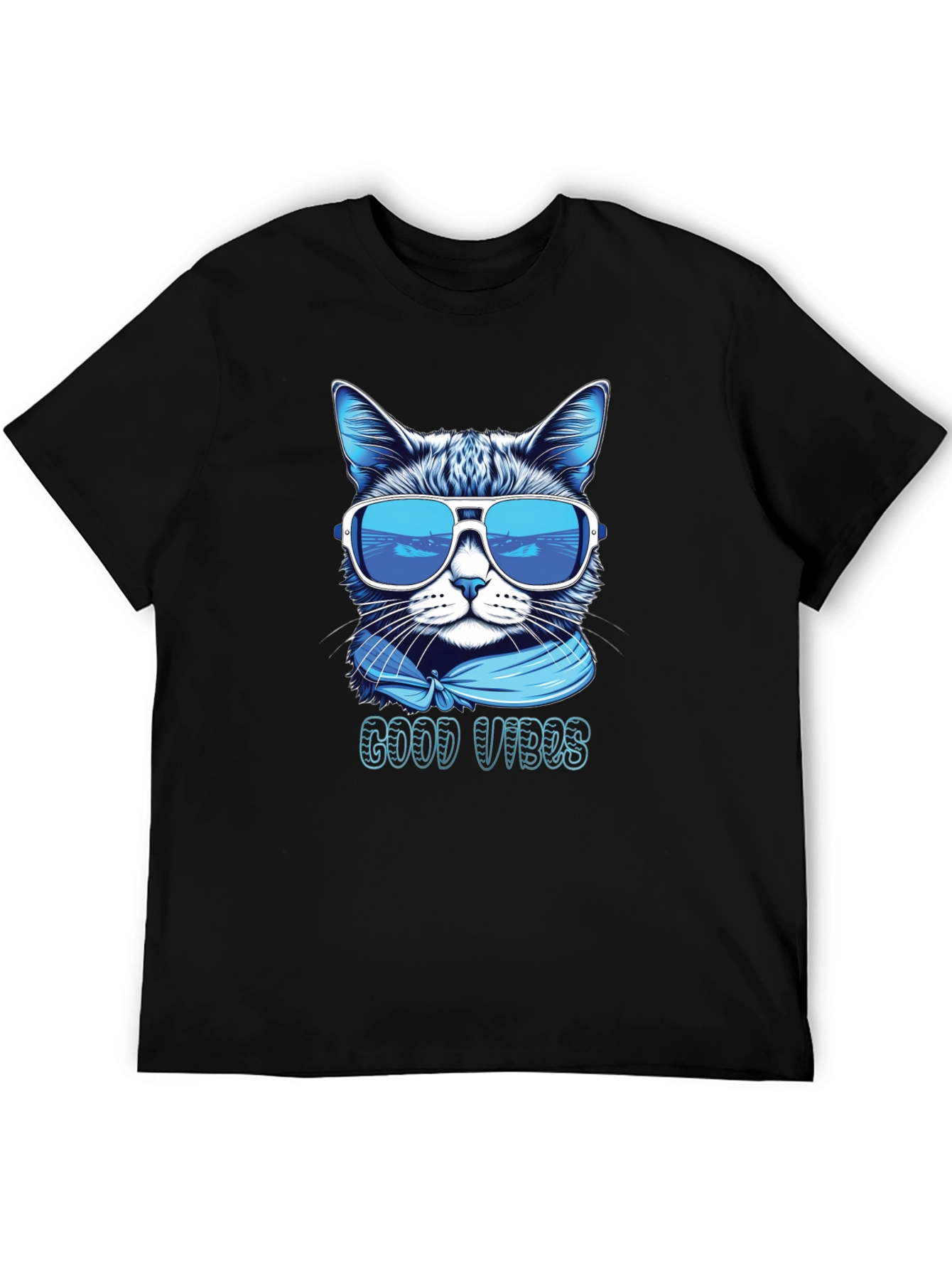 Cool Cat Good Vibes T-Shirt
