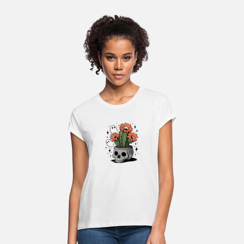 A lively cactus with brilliant orange flowers