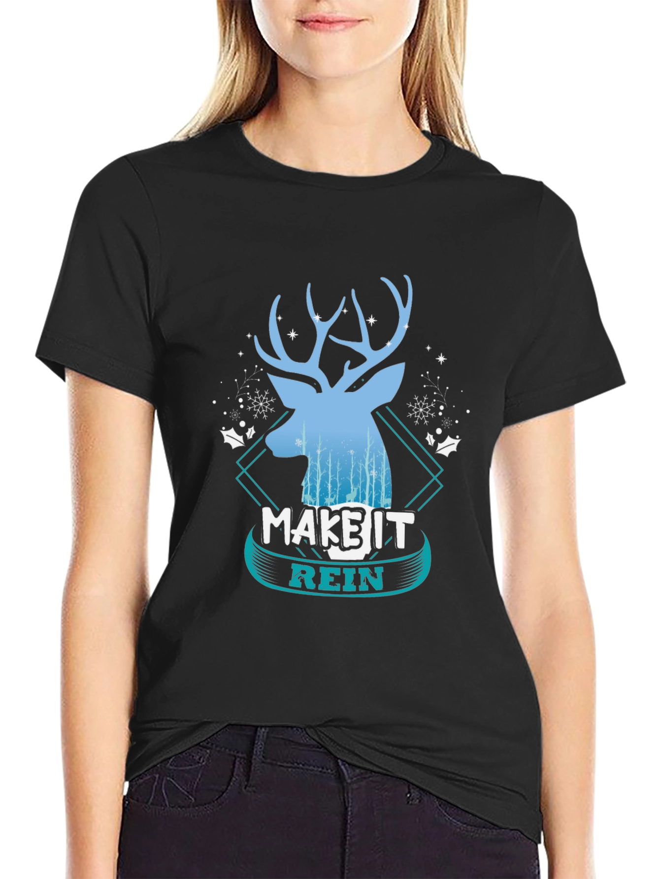 Make It Rein Holiday Graphic Tee