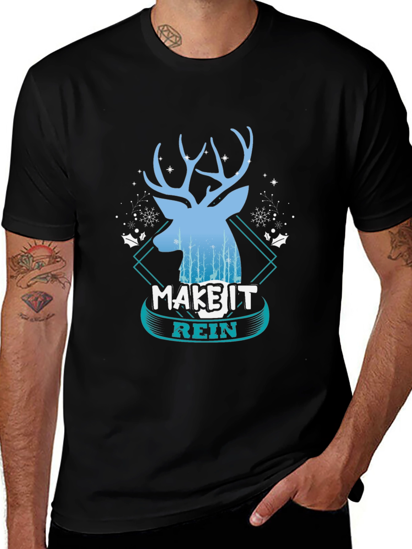 Make It Rein Holiday Graphic Tee