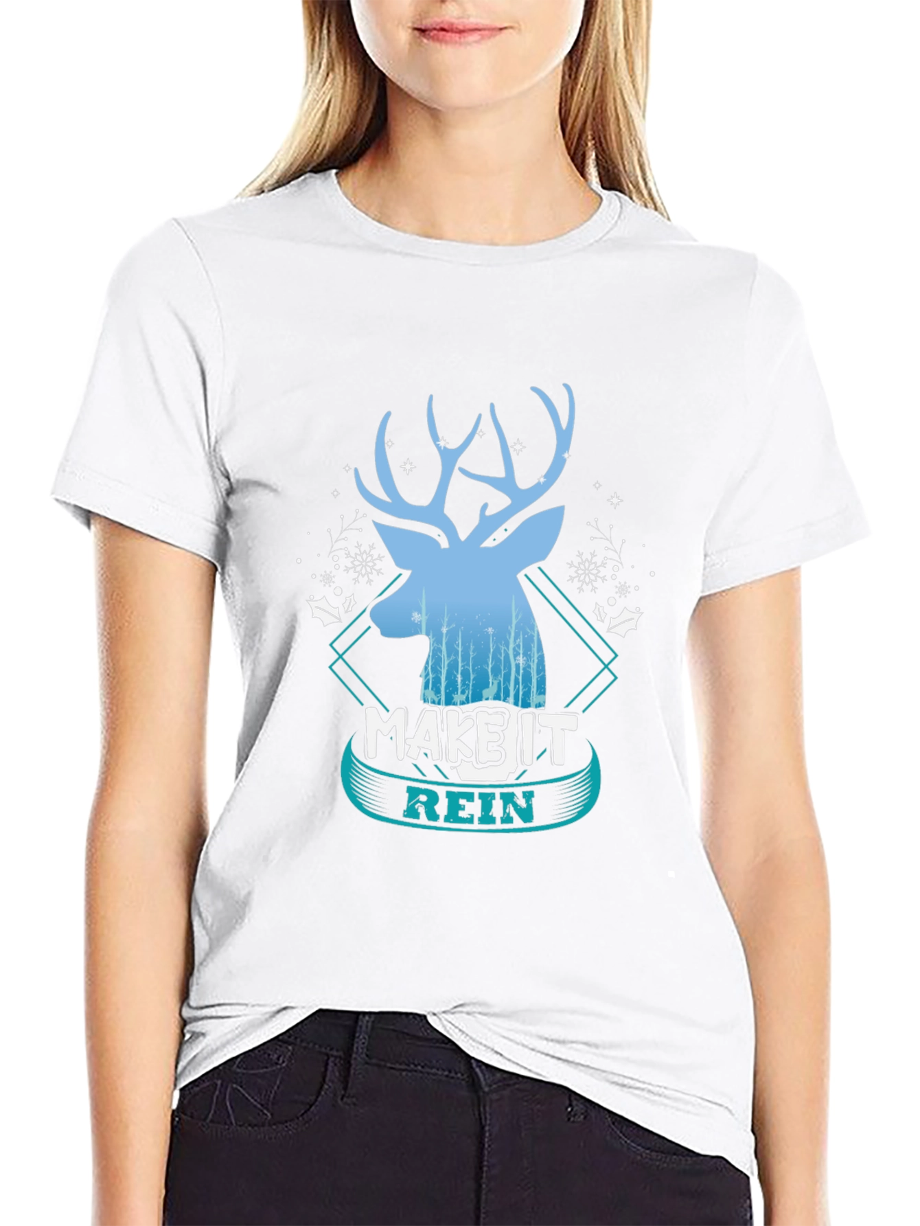 Make It Rein Holiday Graphic Tee