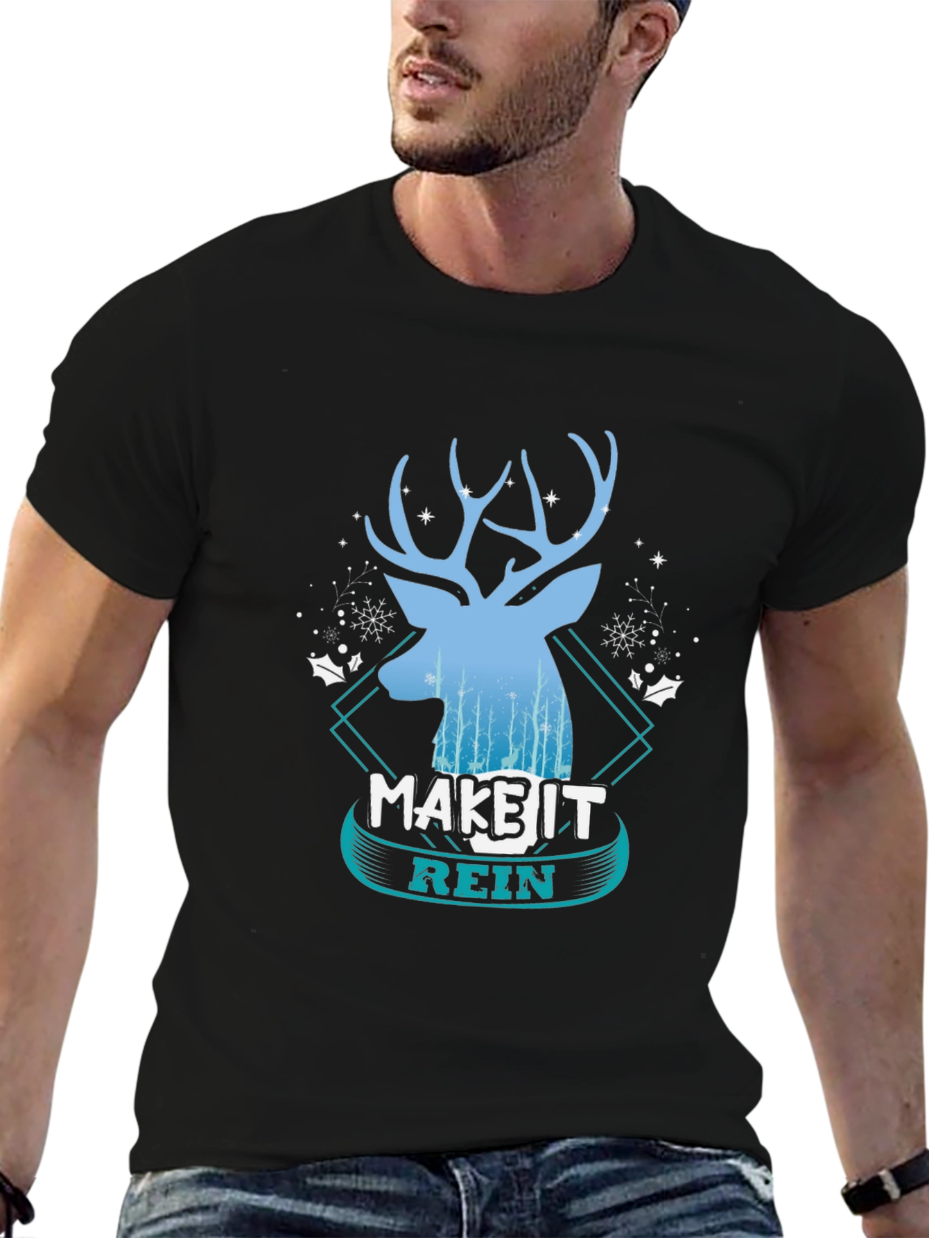 Make It Rein Holiday Graphic Tee