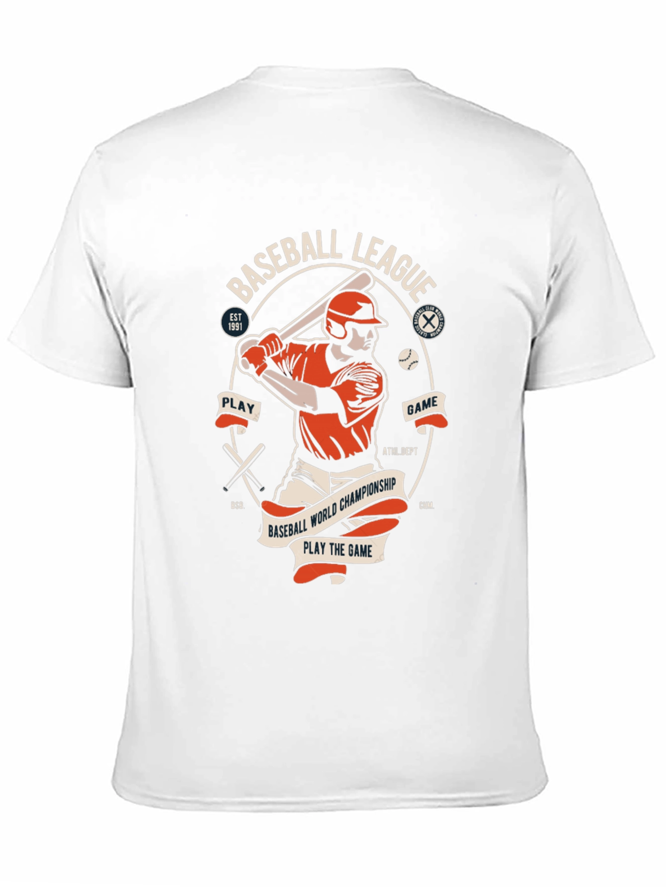 Baseball League Graphic T-Shirt - Play the Game Tee