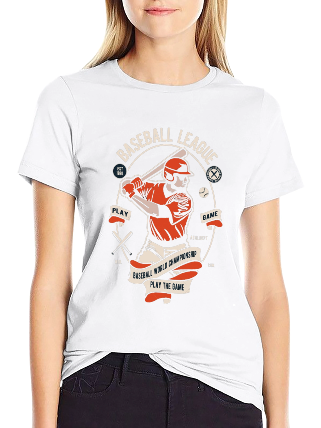 Baseball League Graphic T-Shirt - Play the Game Tee