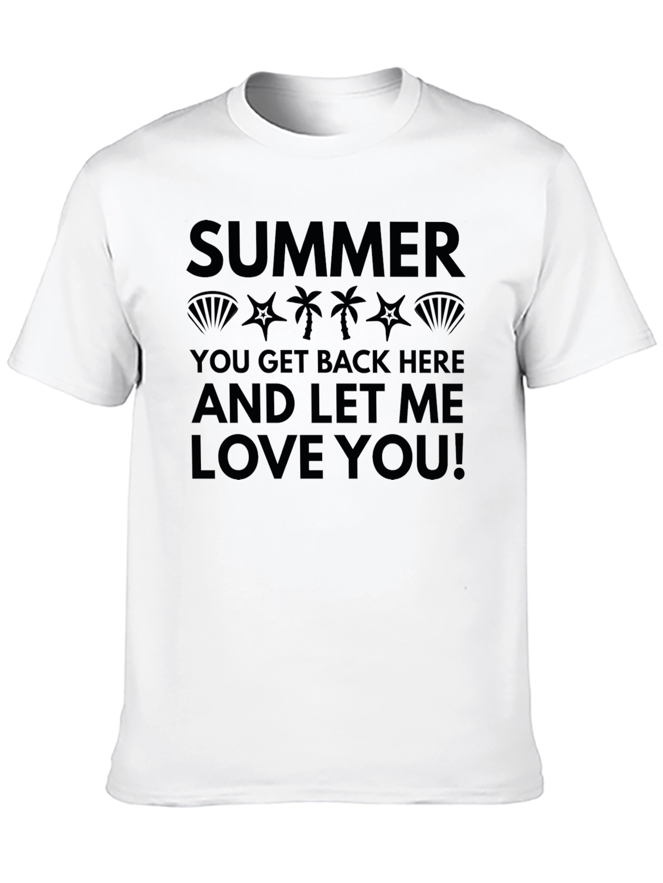 Summer Love Mens Graphic T-Shirt