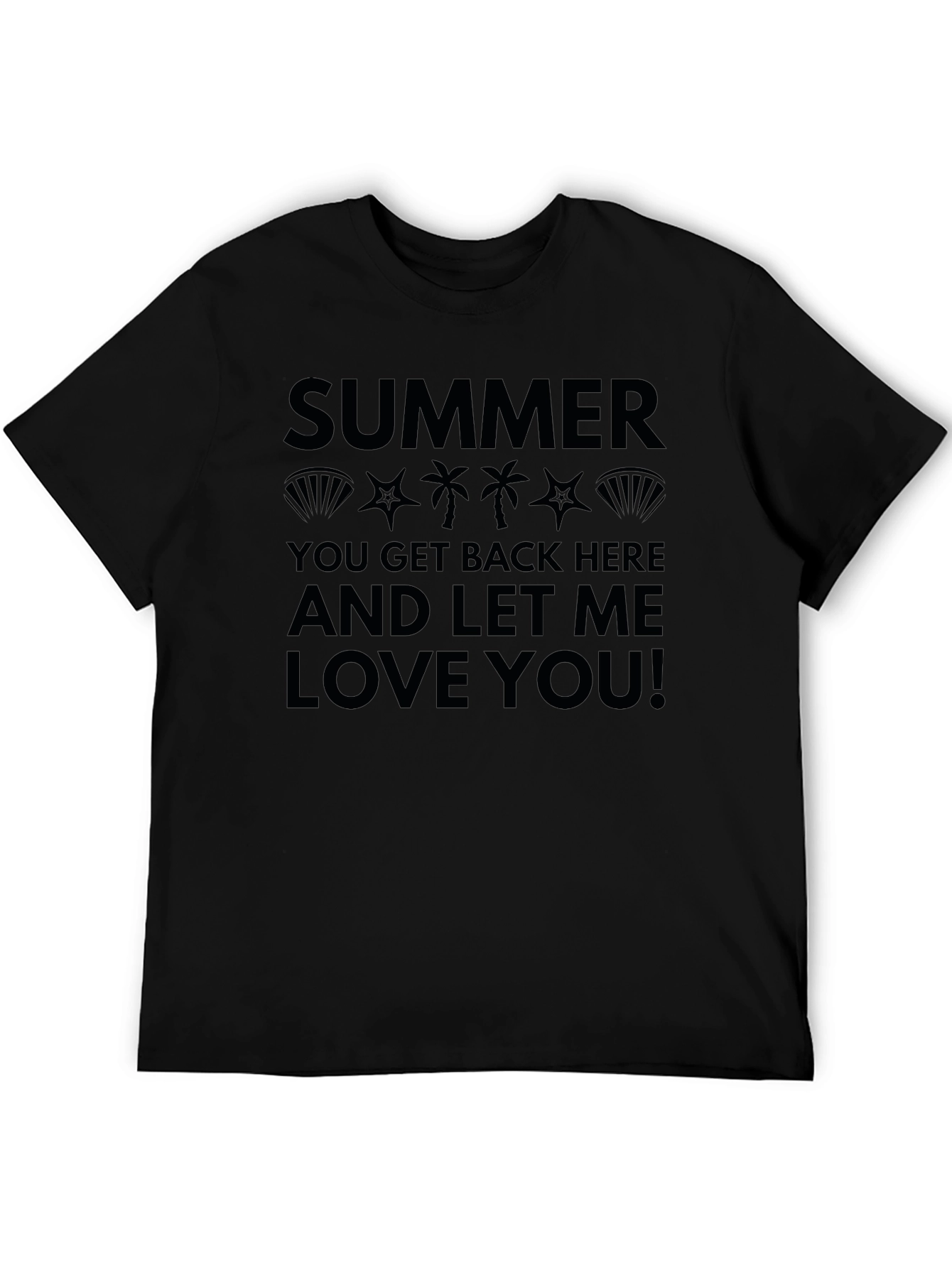 Summer Love Mens Graphic T-Shirt