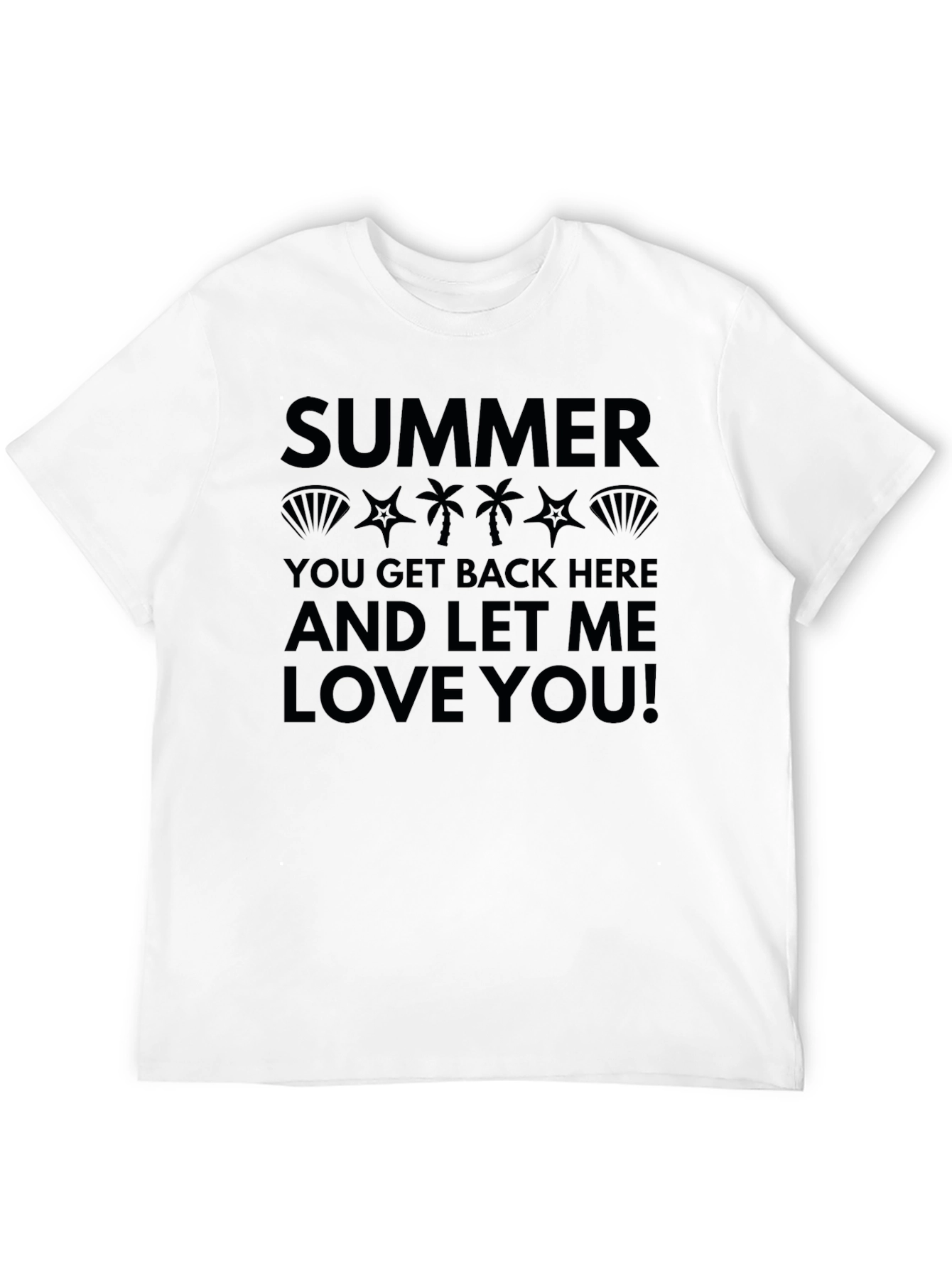 Summer Love Mens Graphic T-Shirt