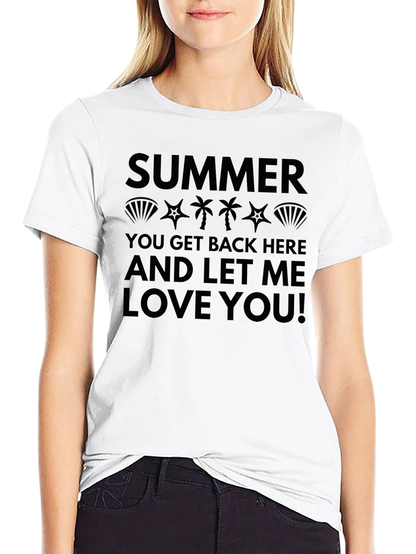 Summer Love Mens Graphic T-Shirt
