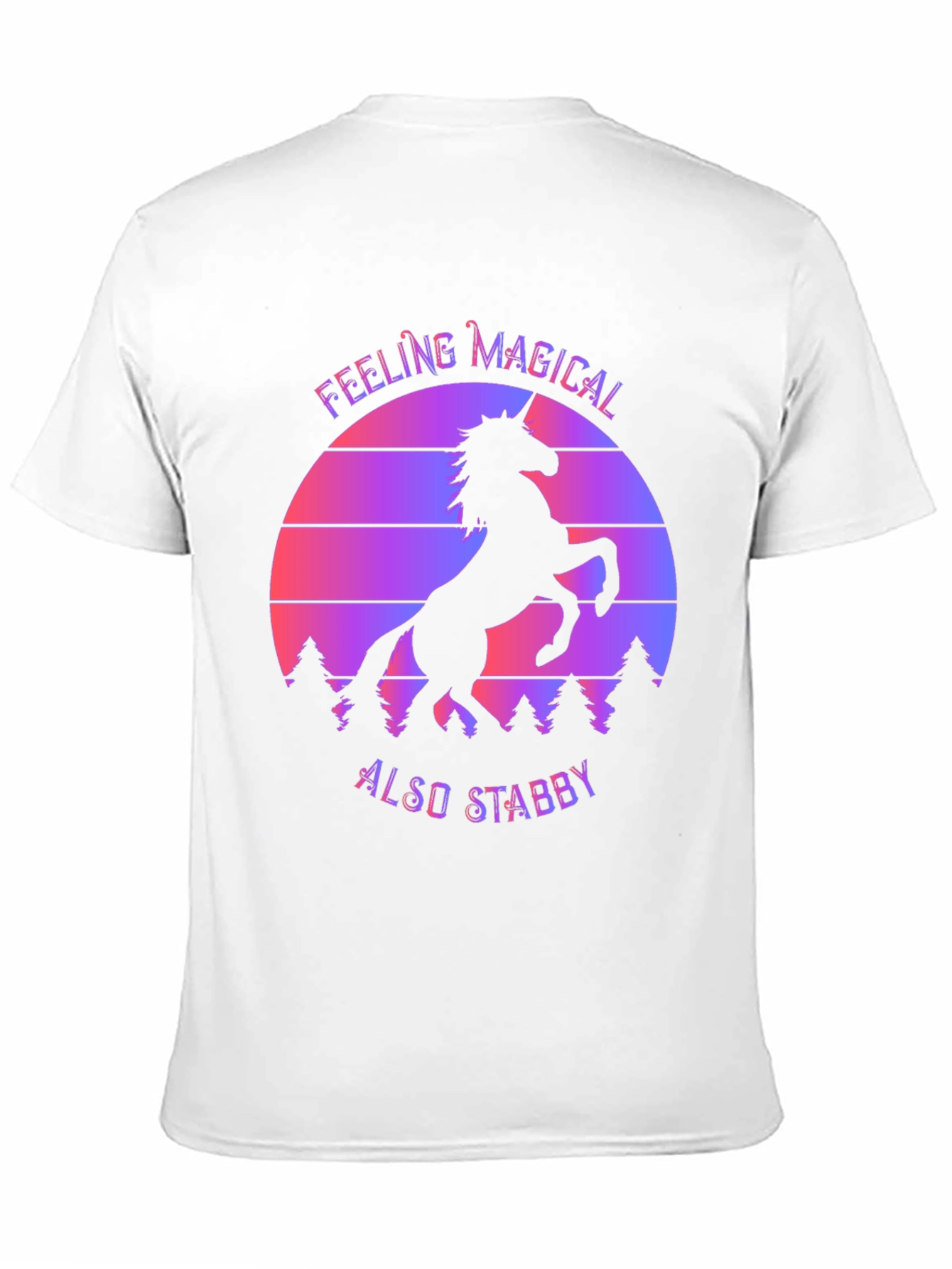 Magical Stabby Unicorn Graphic Tee
