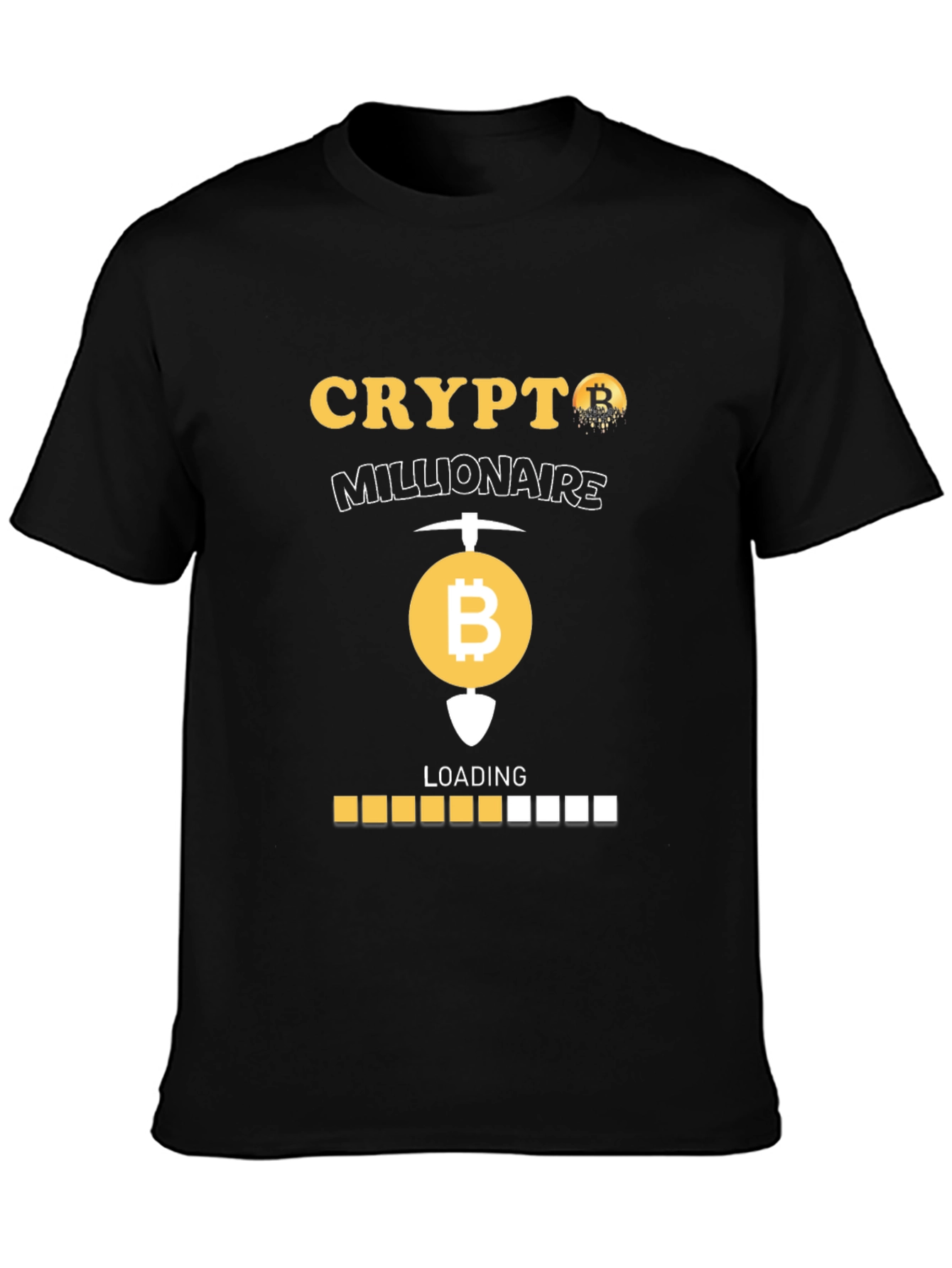 Crypto Millionaire Bitcoin Mining T-Shirt