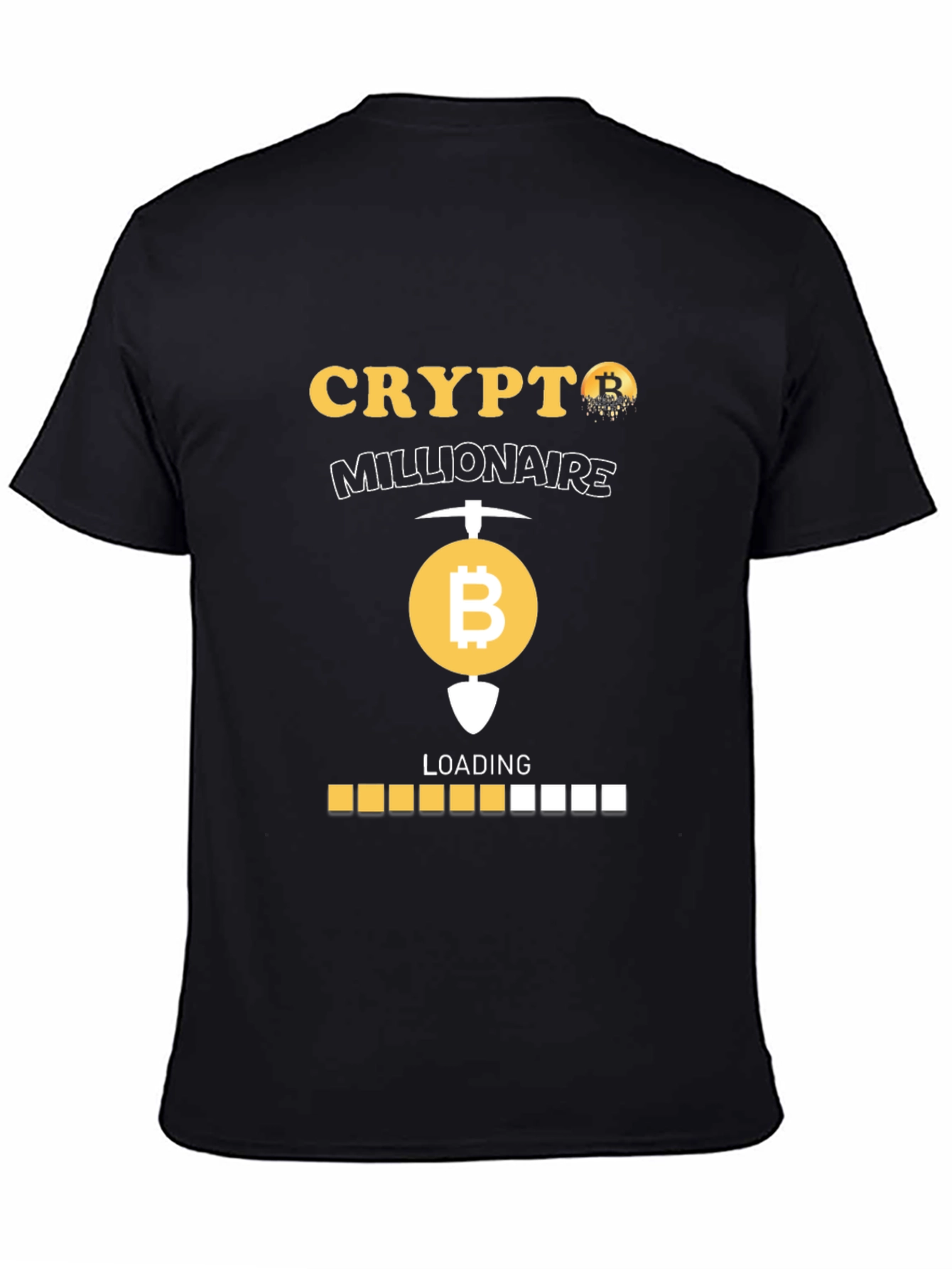 Crypto Millionaire Bitcoin Mining T-Shirt