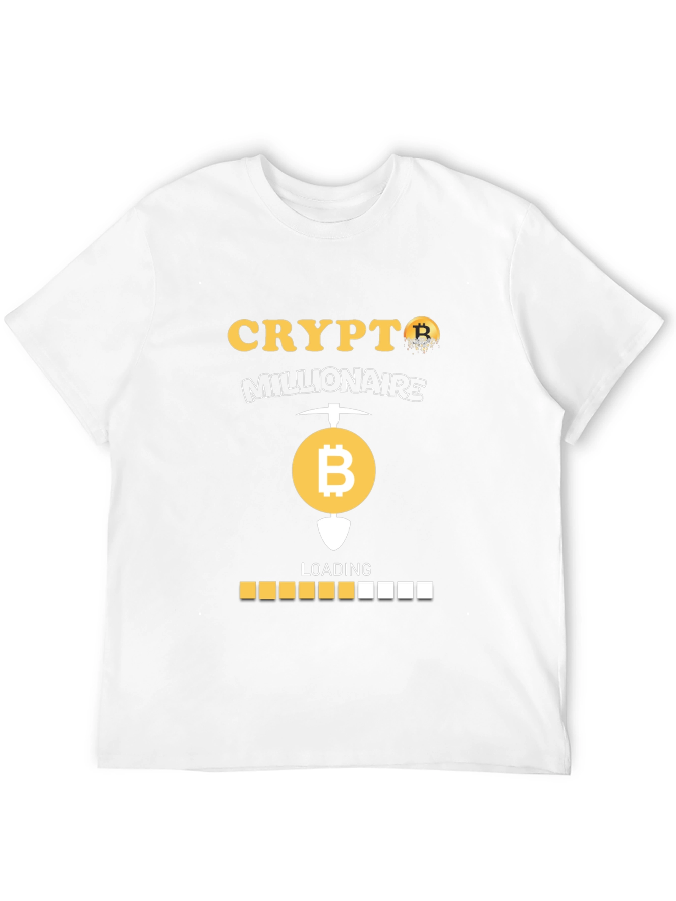 Crypto Millionaire Bitcoin Mining T-Shirt