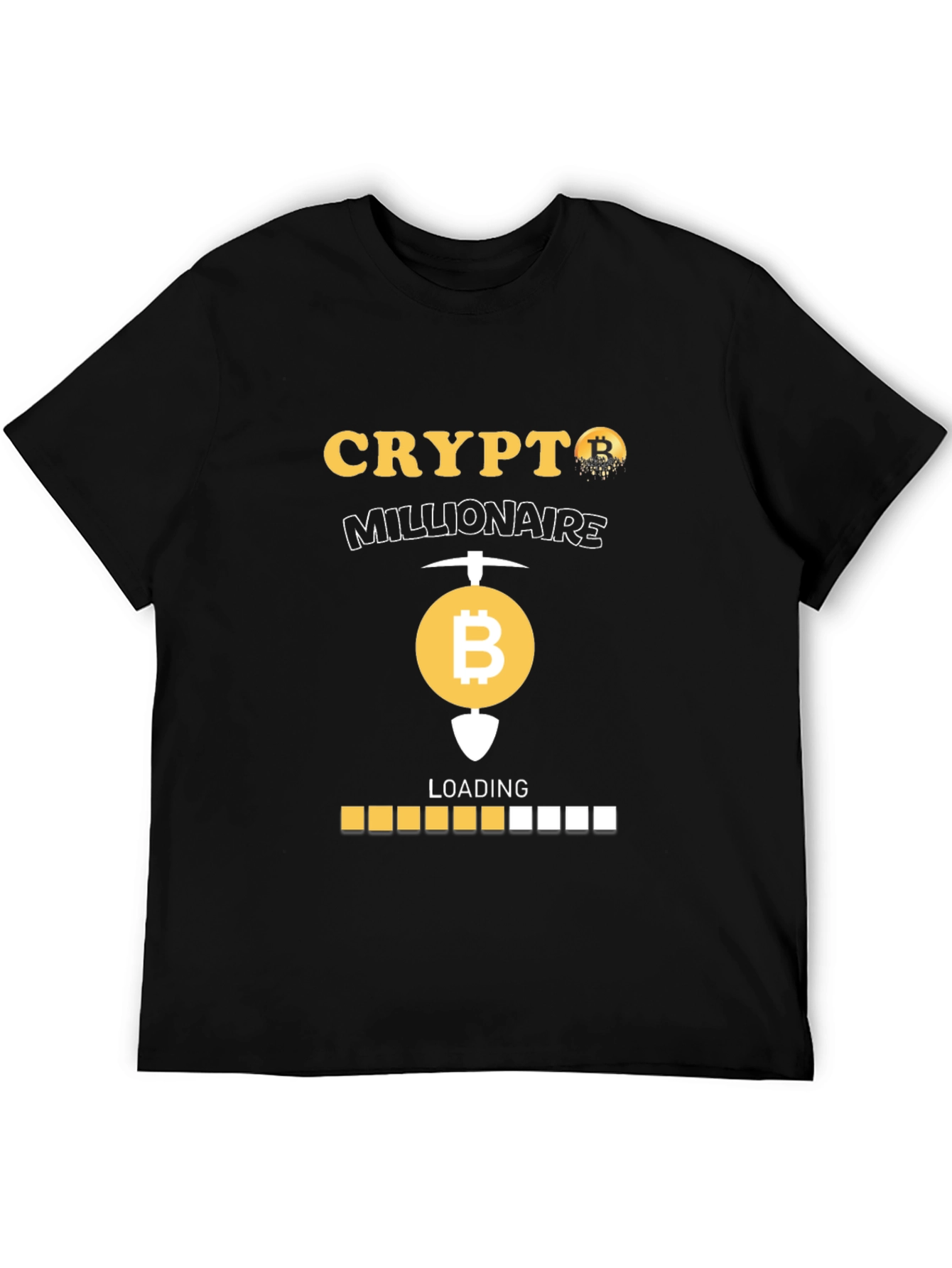 Crypto Millionaire Bitcoin Mining T-Shirt