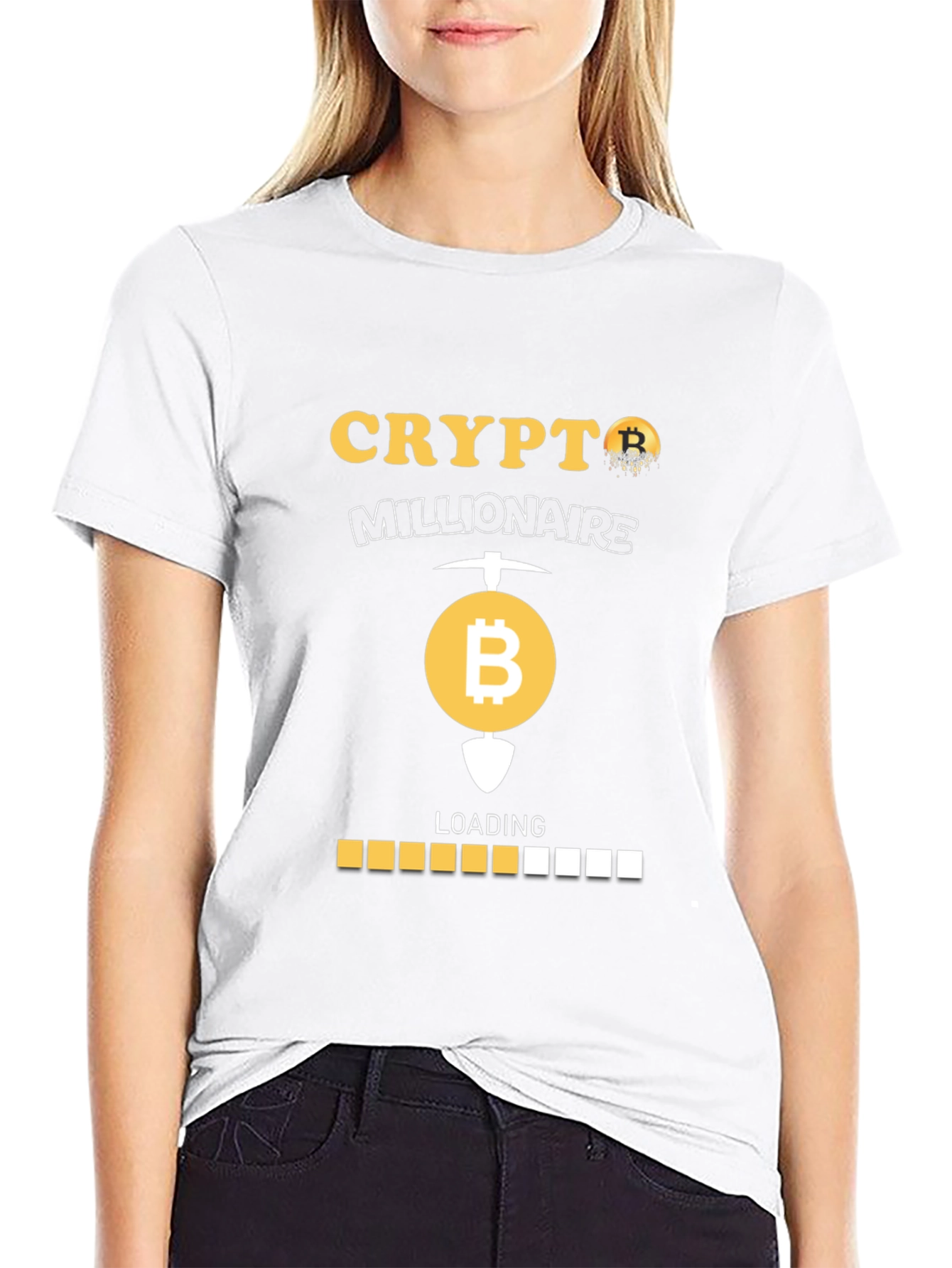 Crypto Millionaire Bitcoin Mining T-Shirt