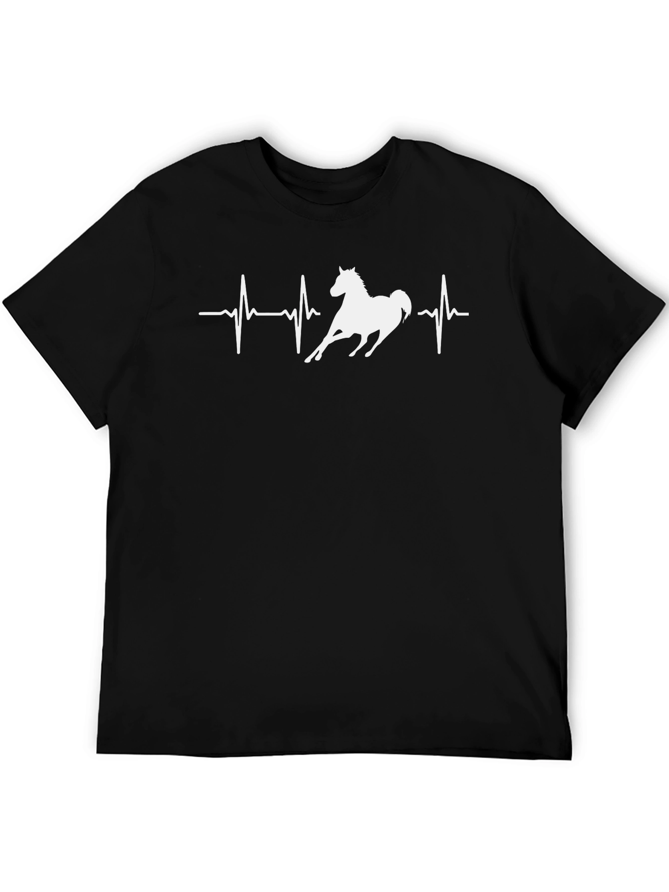 Horse Heartbeat T-Shirt - Equestrian Tee
