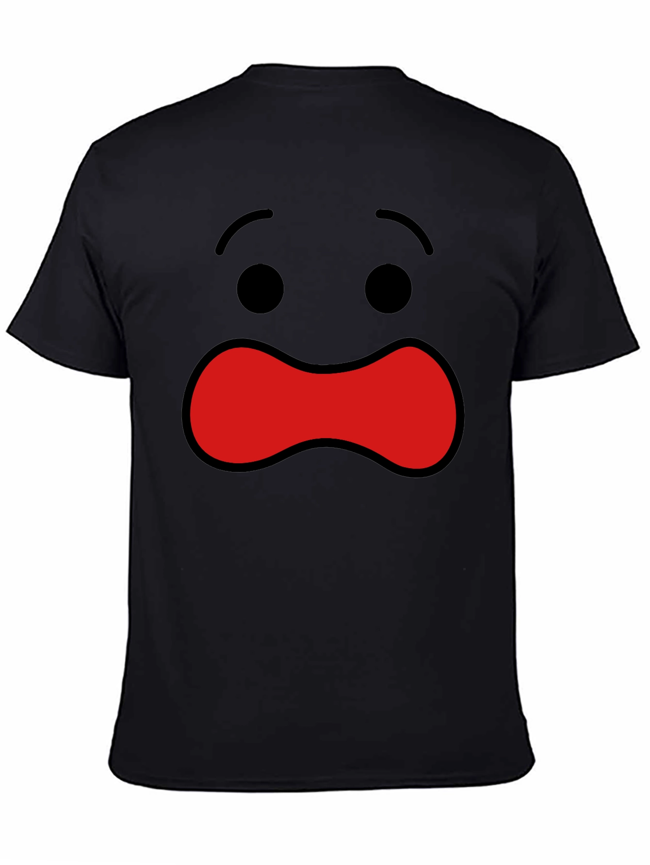 Shocked Face Graphic T-Shirt - Express Yourself!