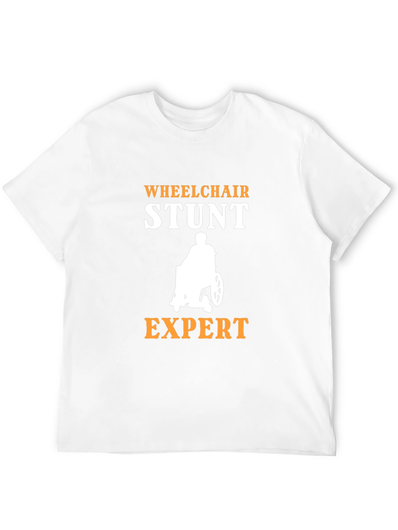 Wheelchair Stunt Expert Graphic Tee - Disability Pride