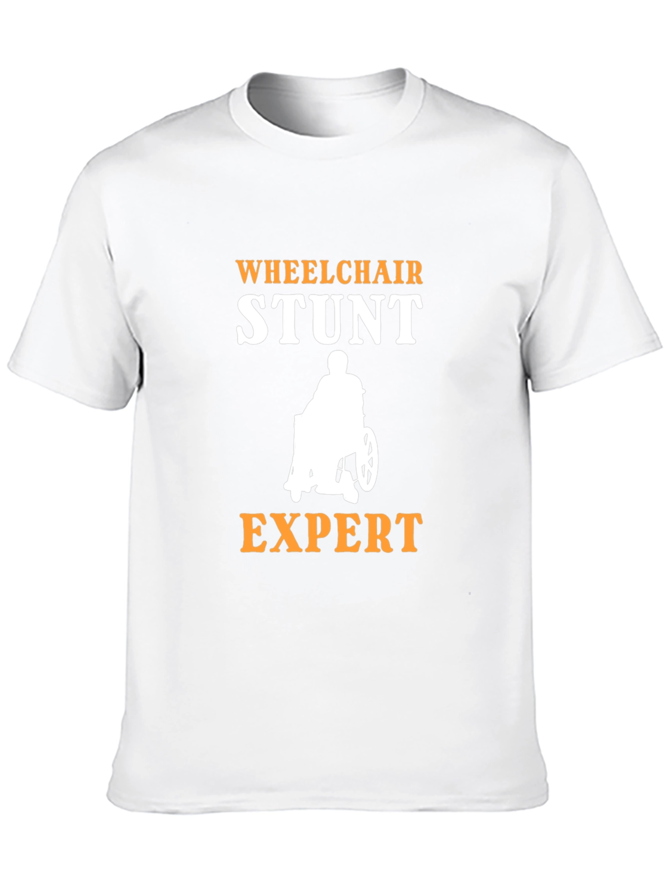 Wheelchair Stunt Expert Graphic Tee - Disability Pride