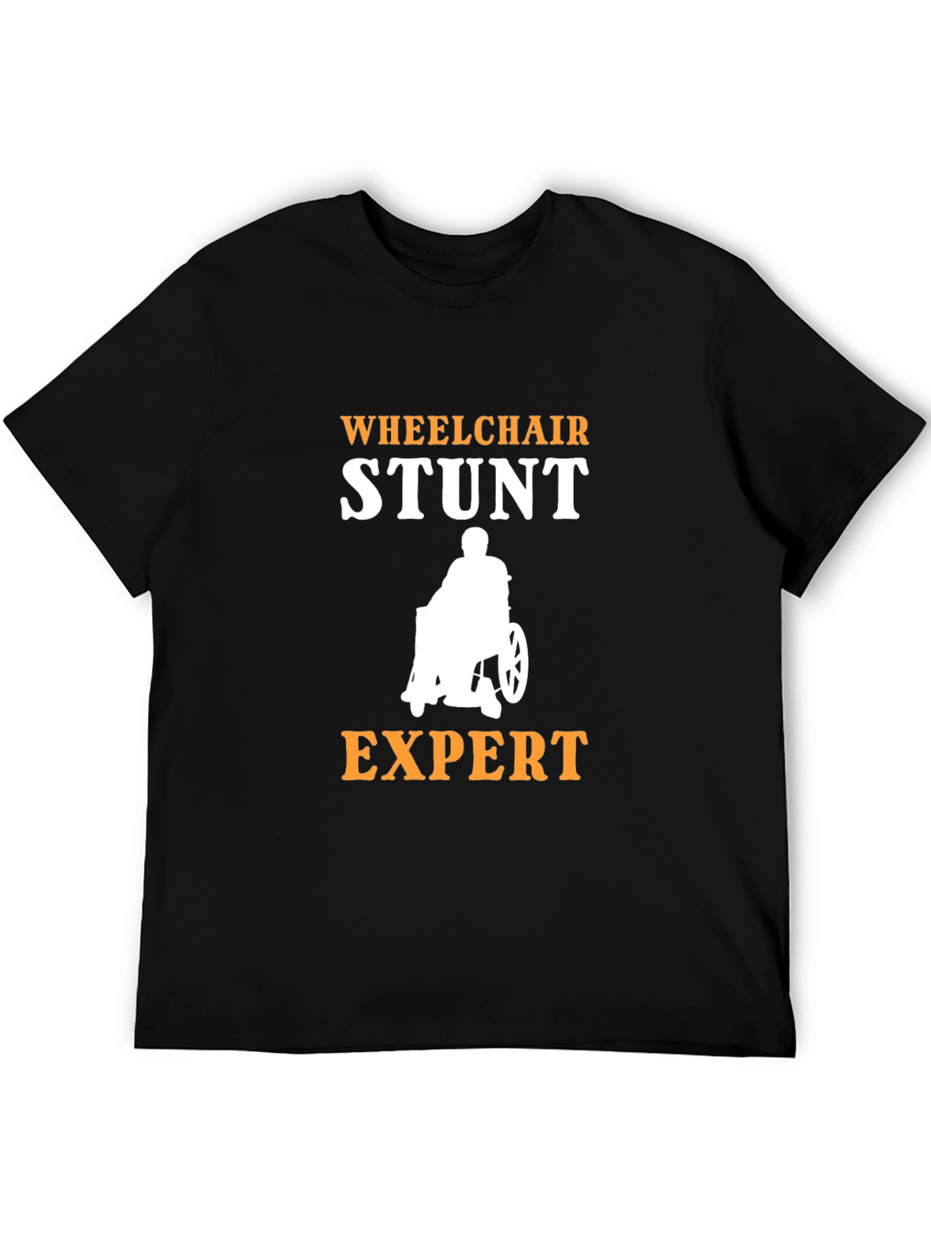 Wheelchair Stunt Expert Graphic Tee - Disability Pride