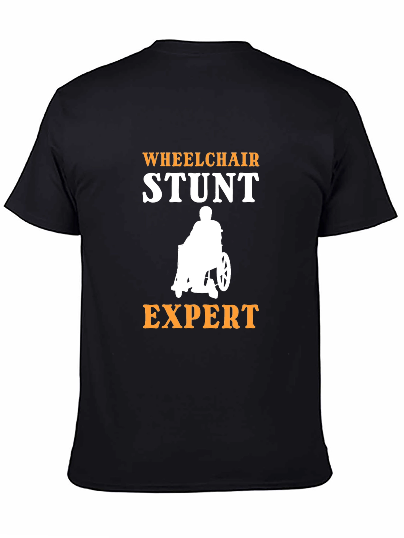 Wheelchair Stunt Expert Graphic Tee - Disability Pride