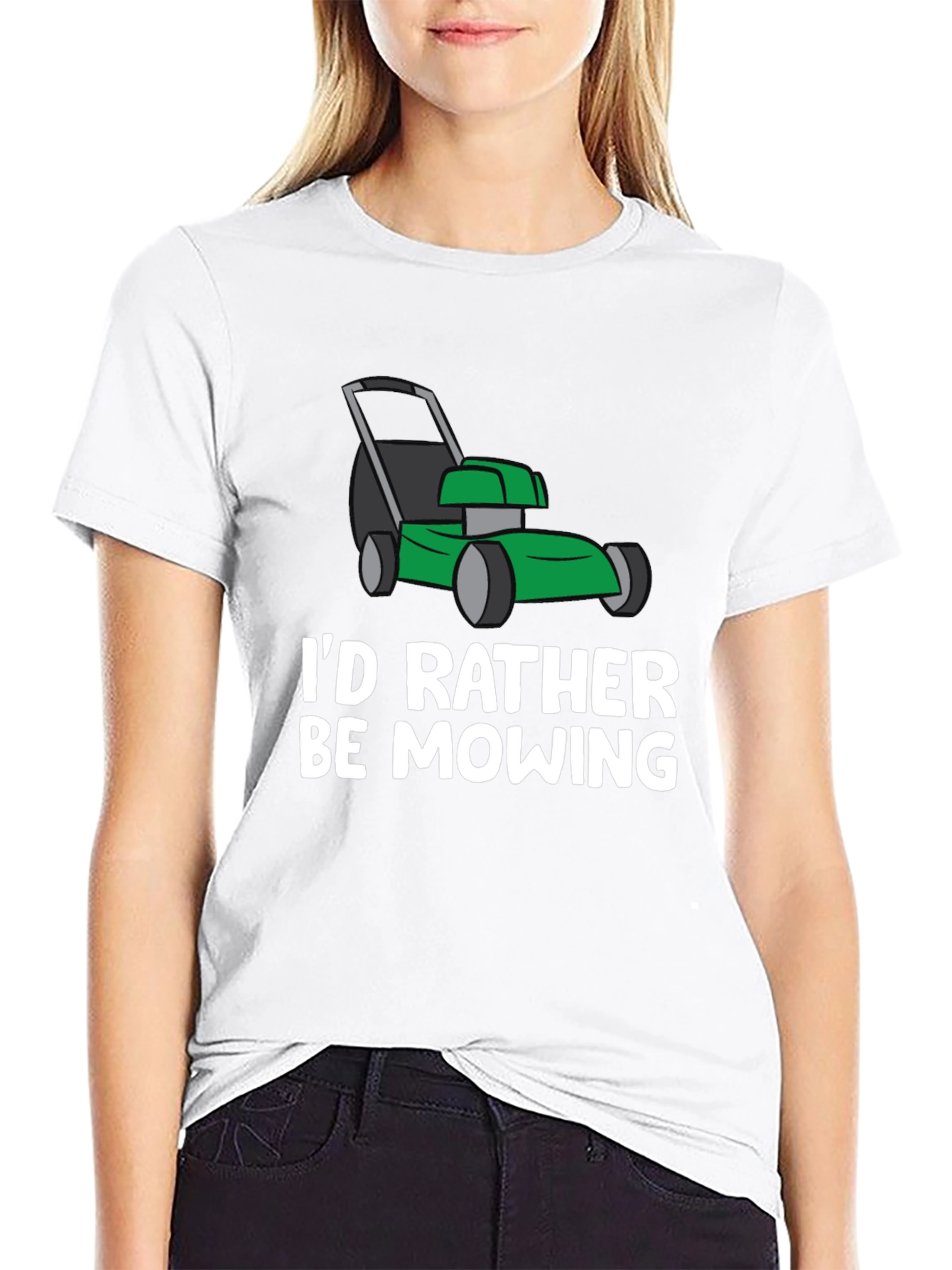 Funny Mowing T-Shirt - Lawn Care Humor