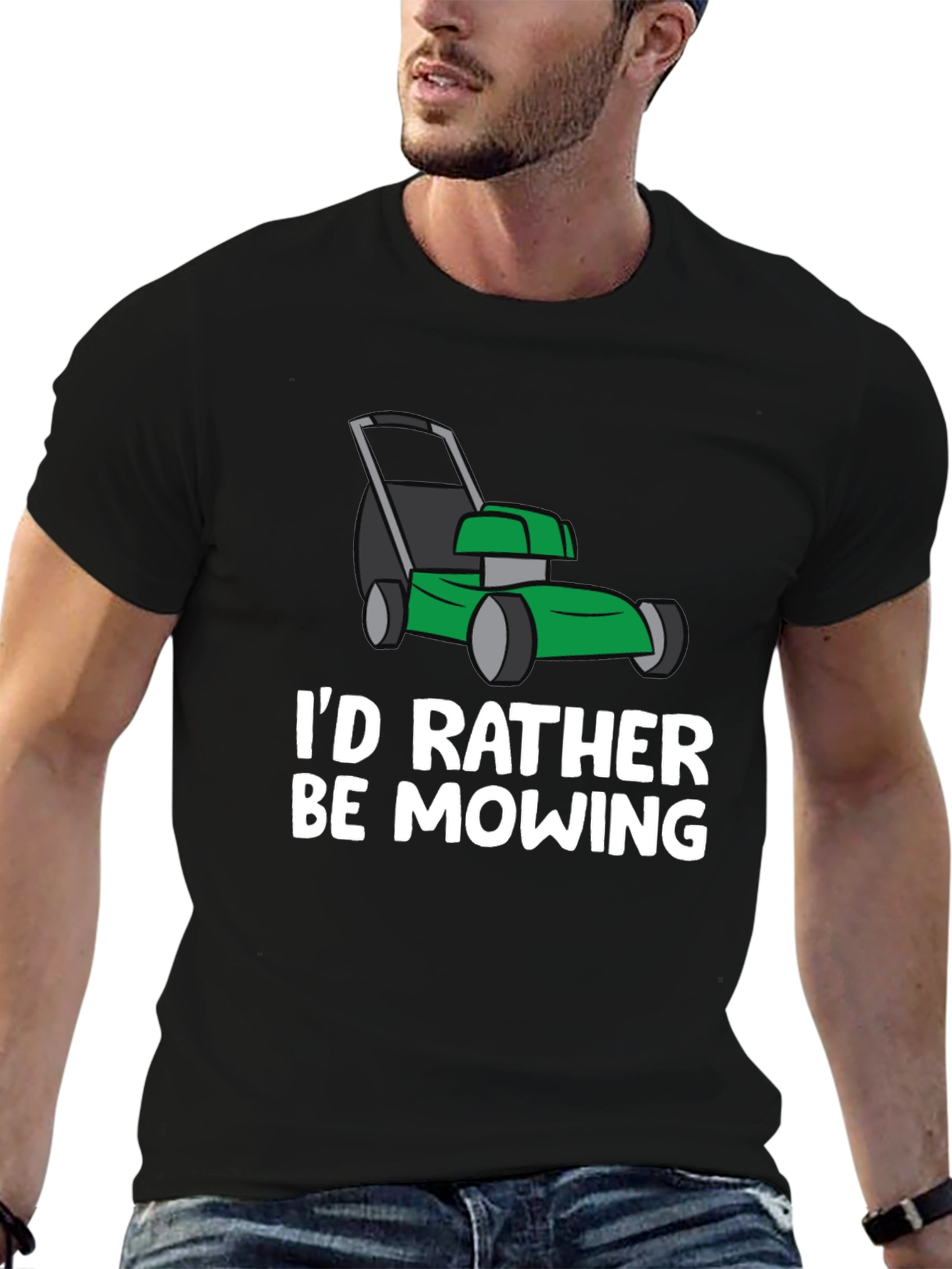 Funny Mowing T-Shirt - Lawn Care Humor