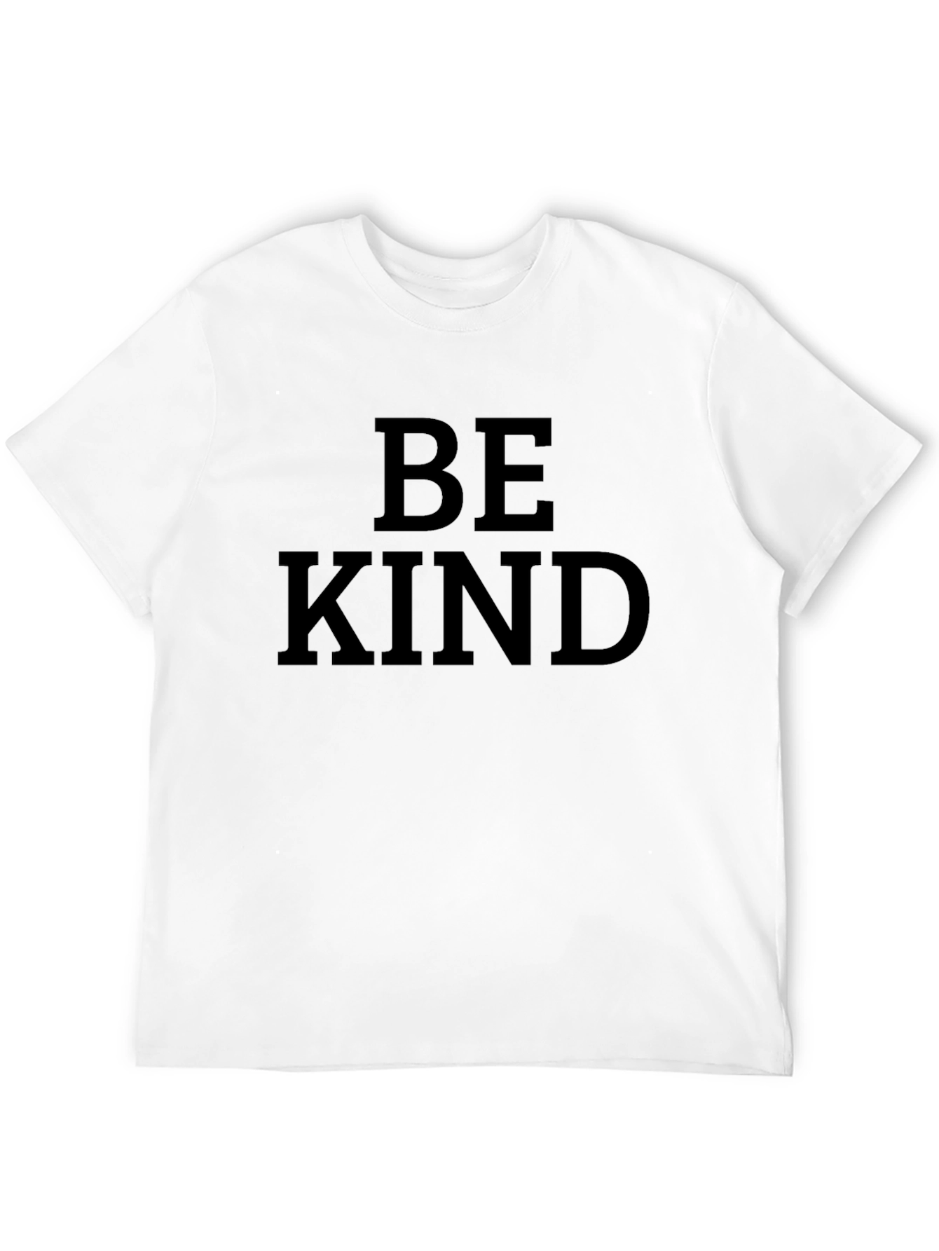 Be Kind T-Shirt - Soft Cotton Crew Neck Tee