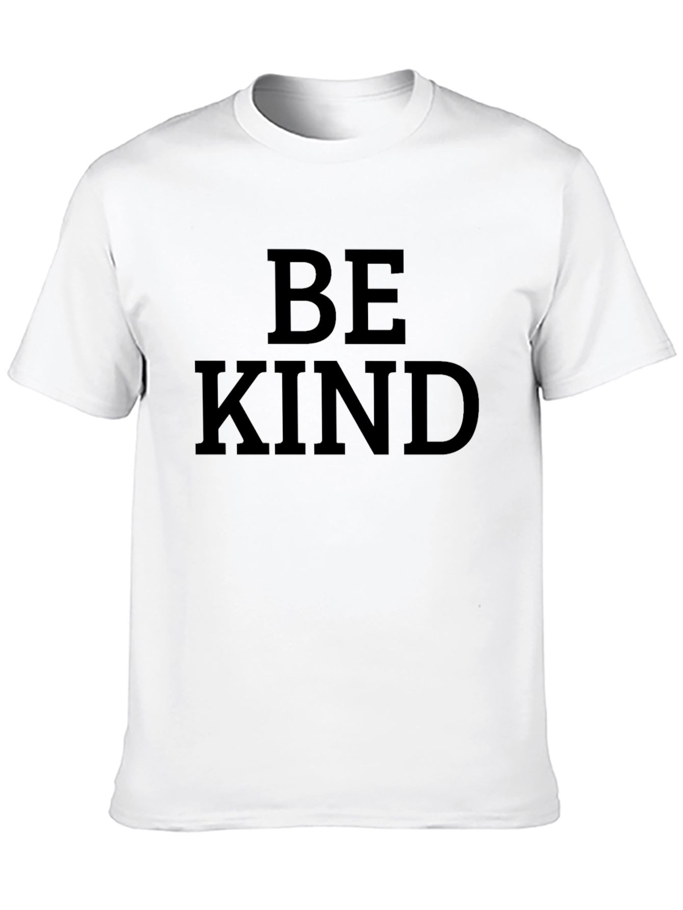 Be Kind T-Shirt - Soft Cotton Crew Neck Tee