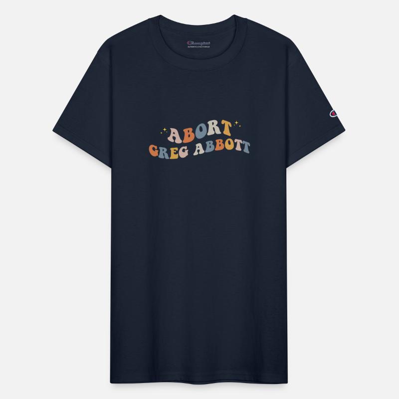 Abort Greg Abbott vintage green